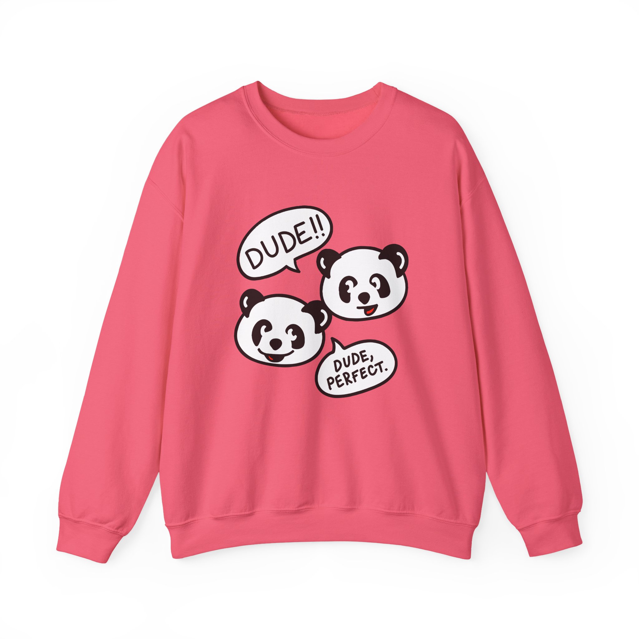 Dude Perfect Panda Comic Unisex Heavy Blend™ Crewneck Sweatshirt - Image 25