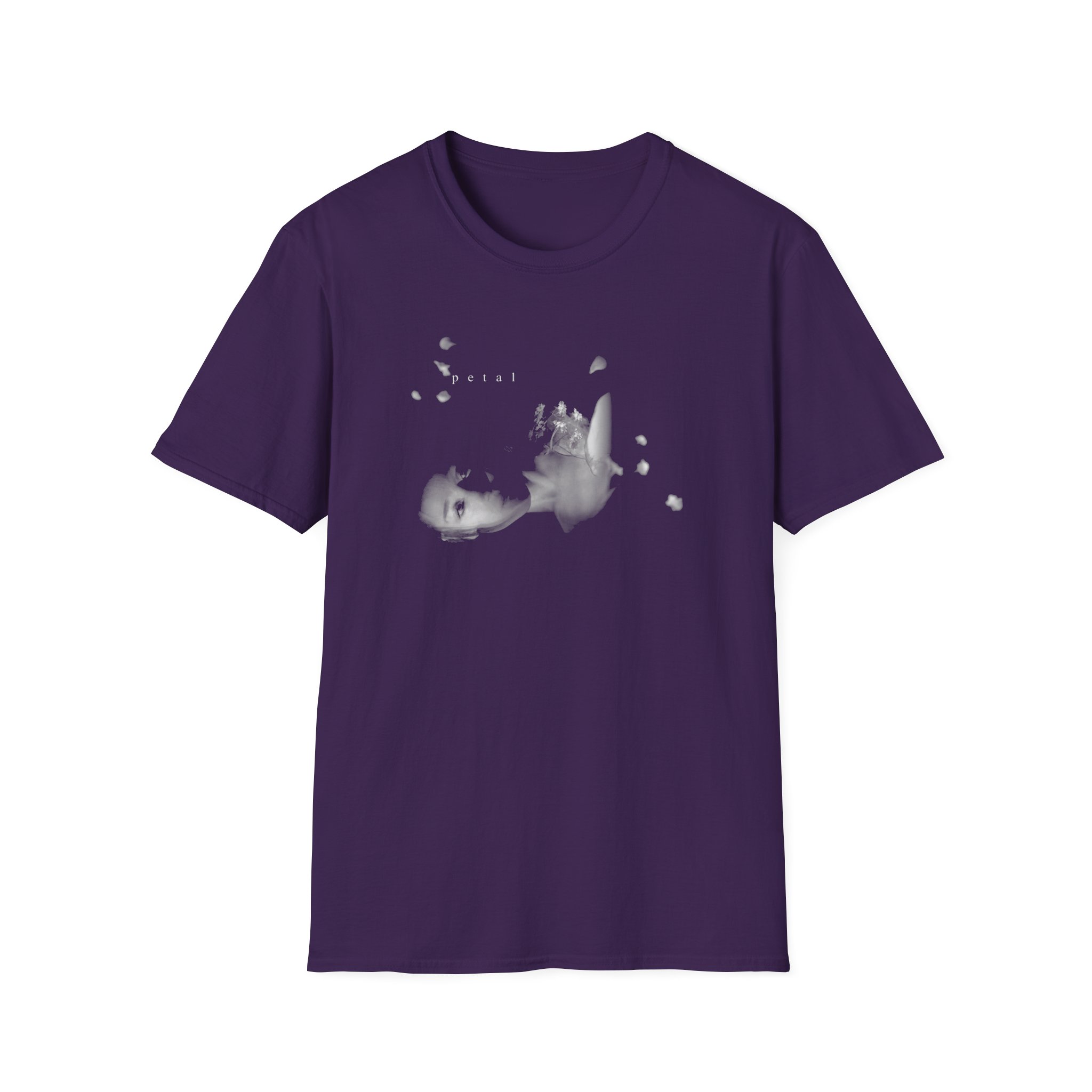 AG petal ghostly Unisex Softstyle T-Shirt - Image 7