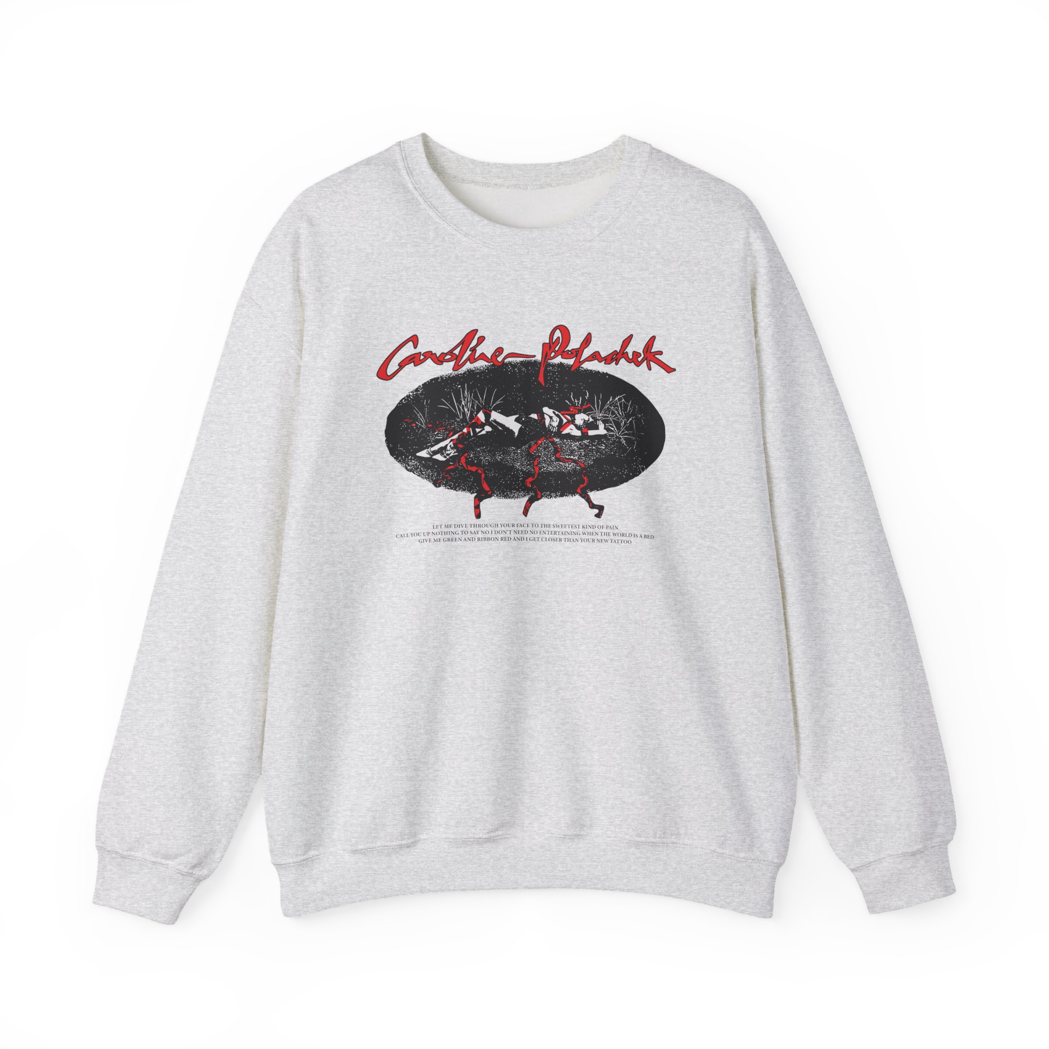 Caroline Polachek Blood & Butter Unisex Heavy Blend™ Crewneck Sweatshirt - Image 3