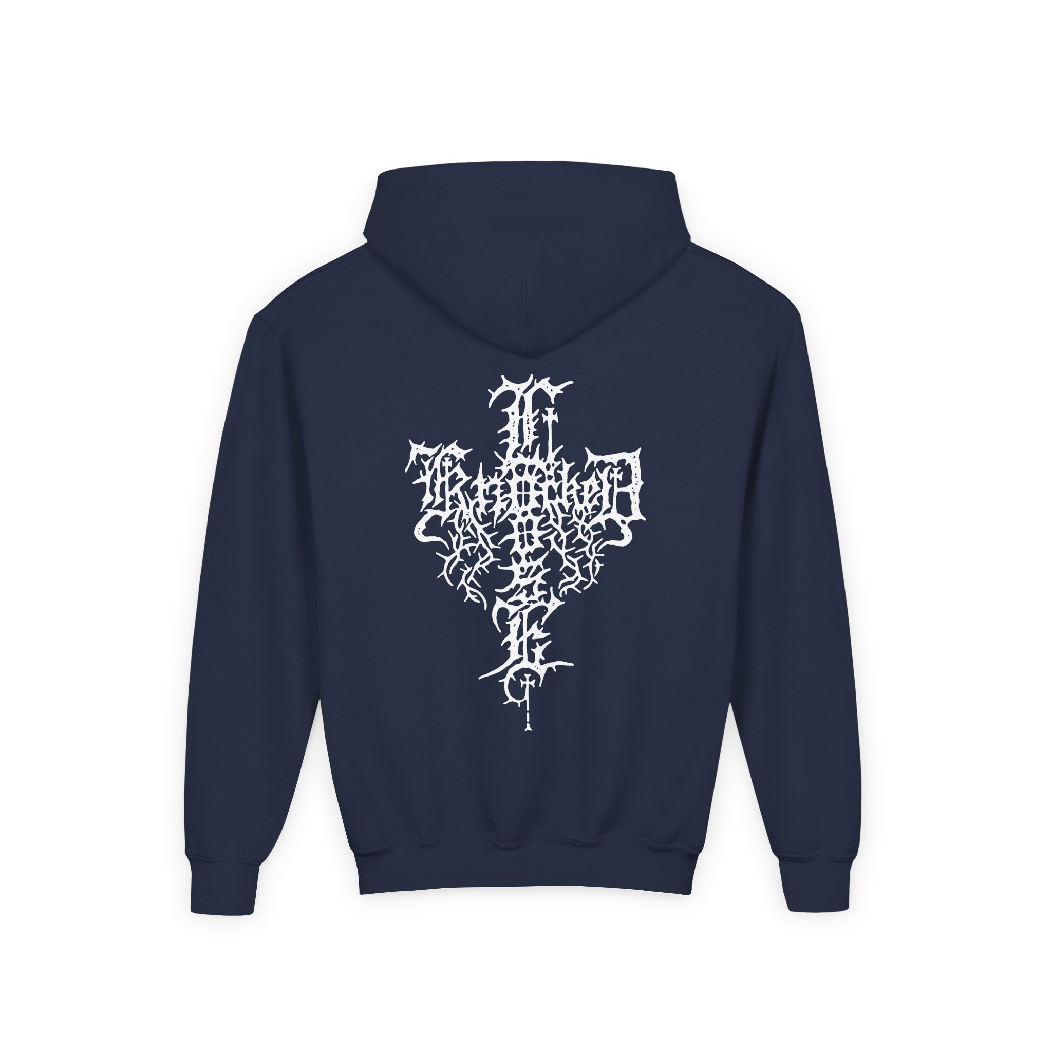 Knocked Loose Horse Cross Youth Heavy Blend Hooded Sweatshirt - Image 12