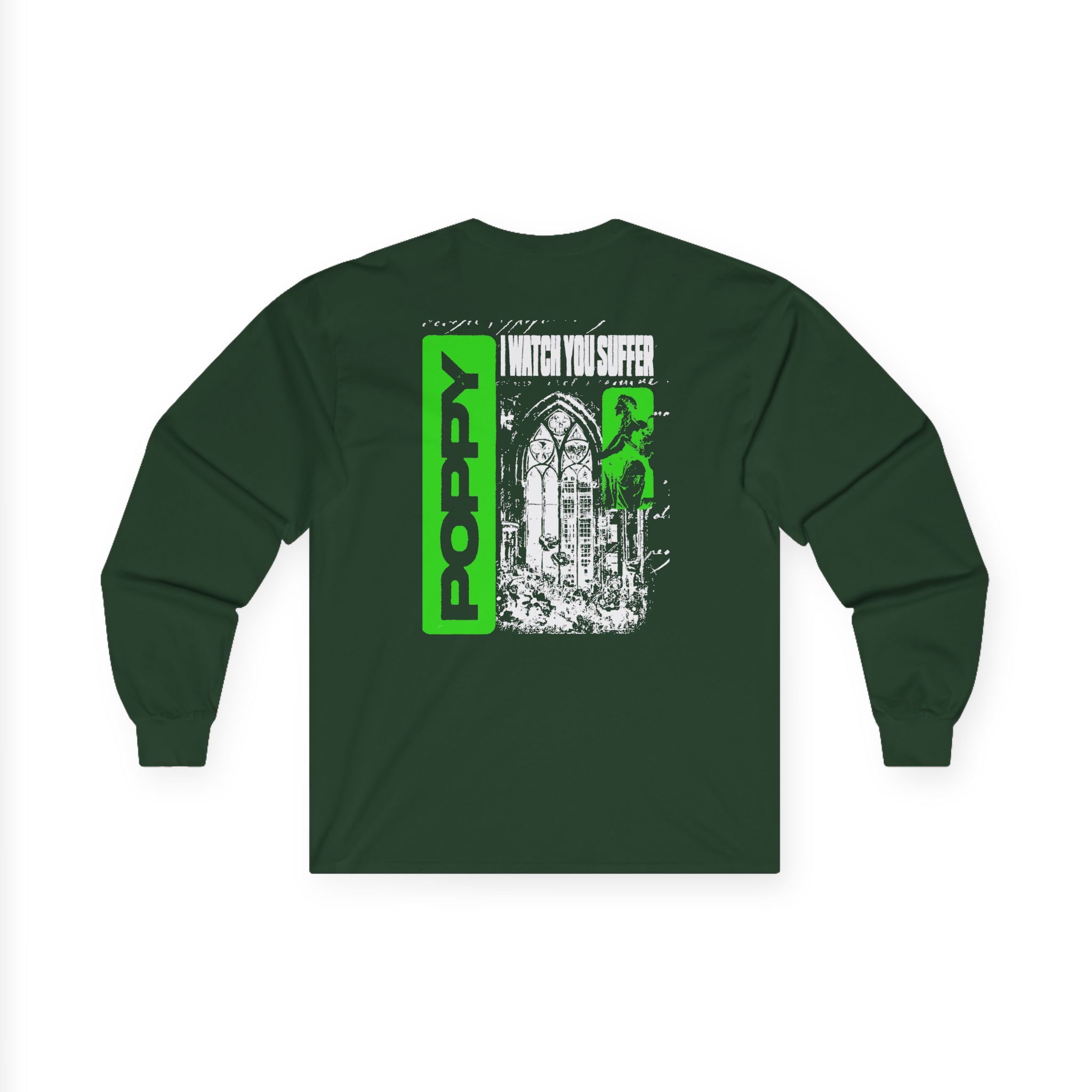 Poppy I Watch You Suffer Unisex Ultra Cotton Long Sleeve Tee - Image 6