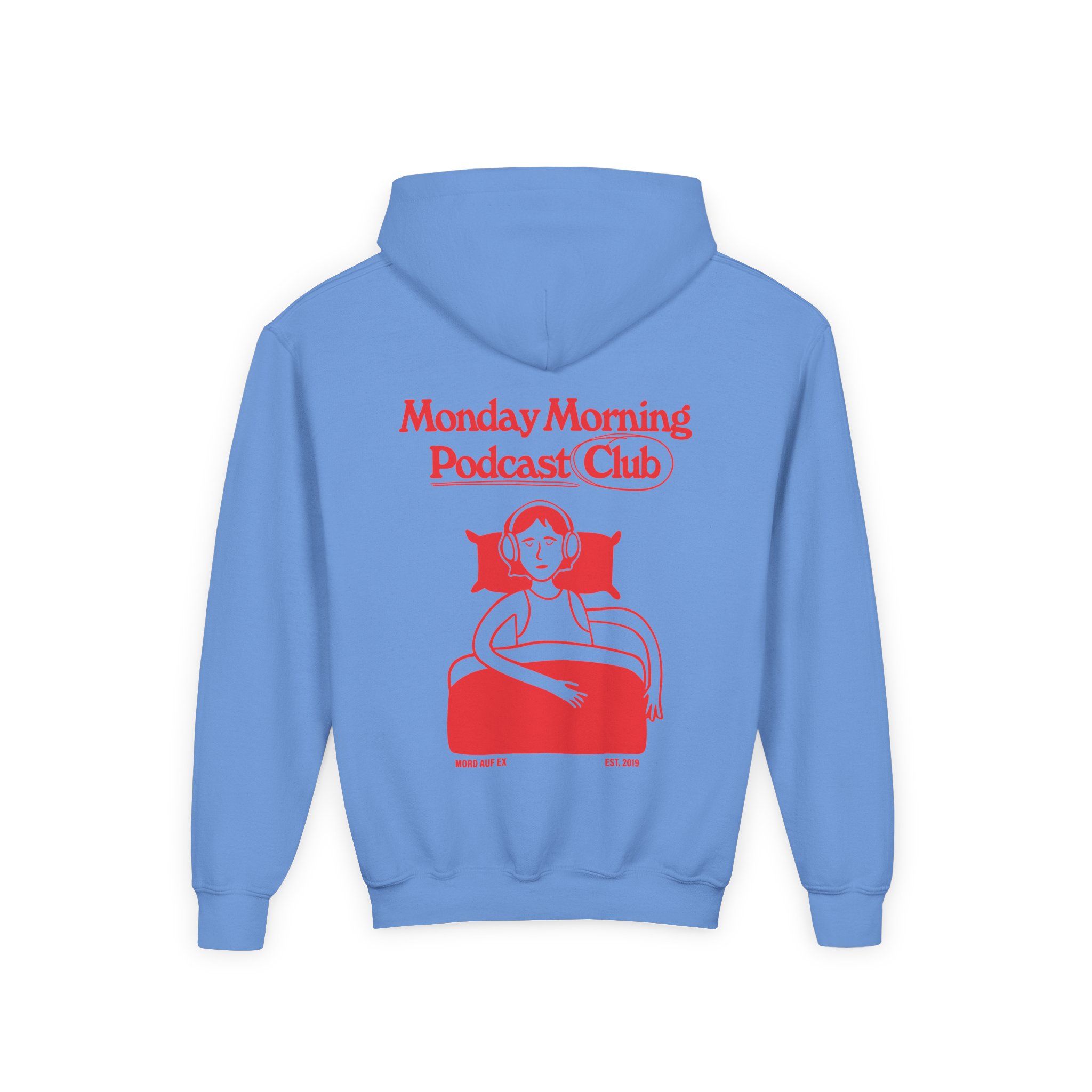 Youth Mord Auf Ex Monday Club Heavy Blend Hooded Sweatshirt - Image 8