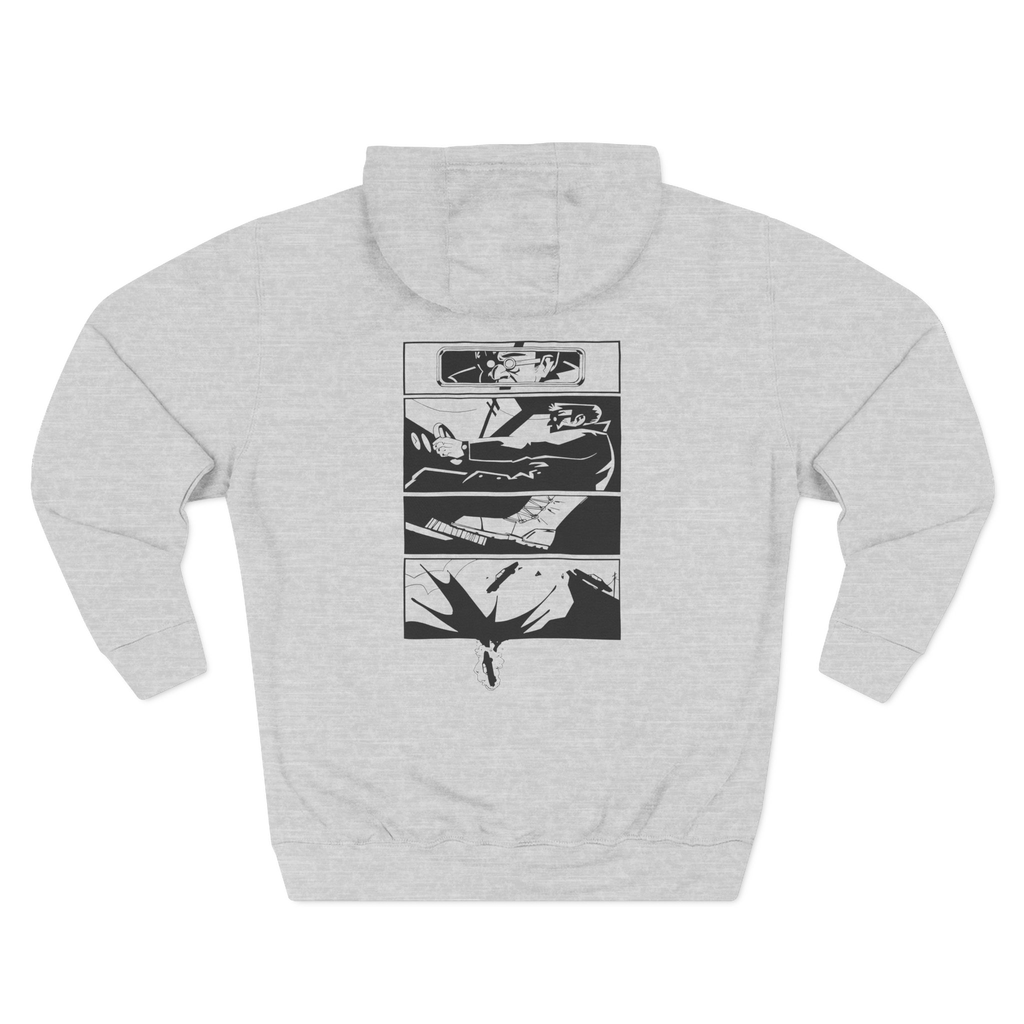 Shroud Hide The Evidence Three-Panel Fleece Hoodie - Image 4
