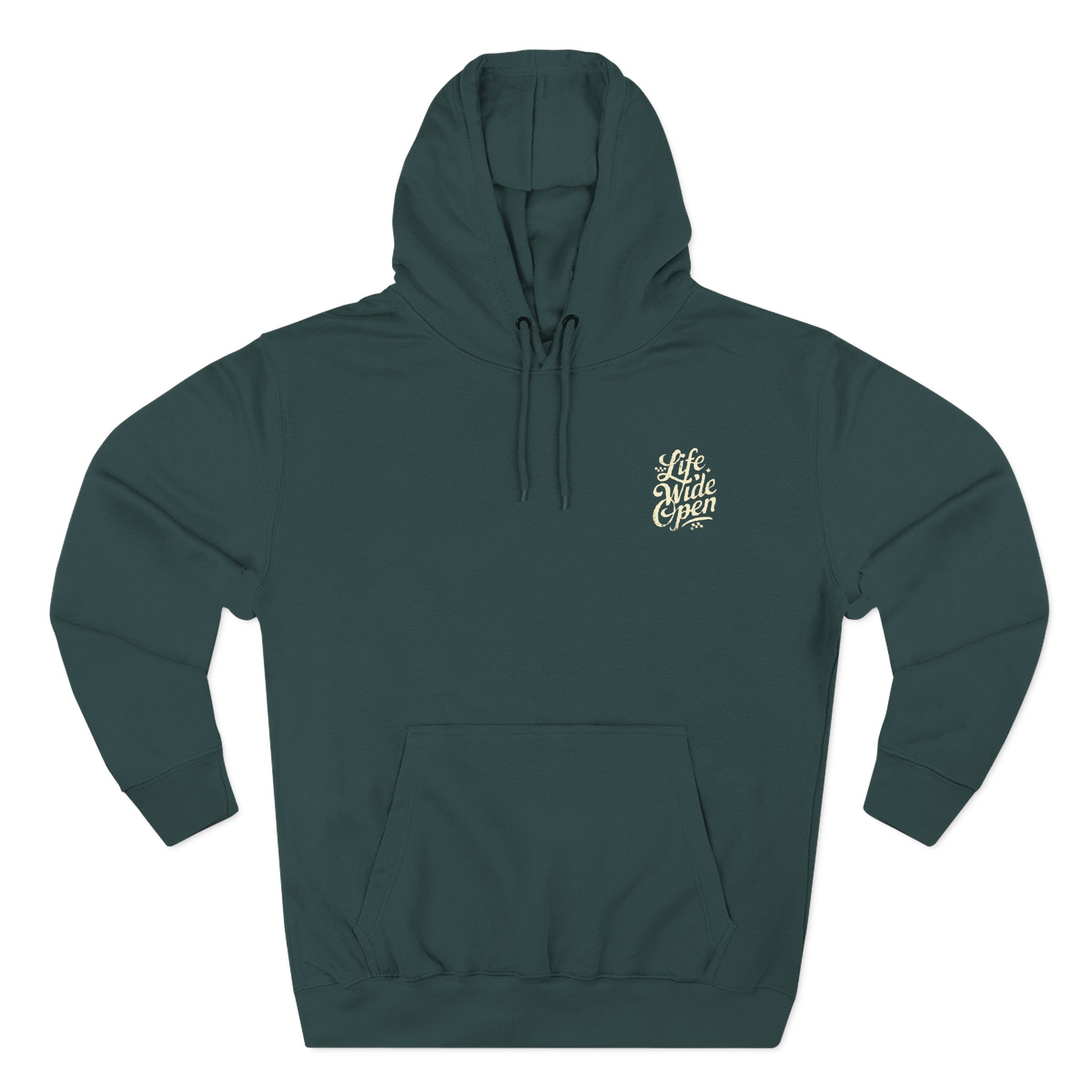 Cboystv Tan Script Three-Panel Fleece Hoodie - Image 7