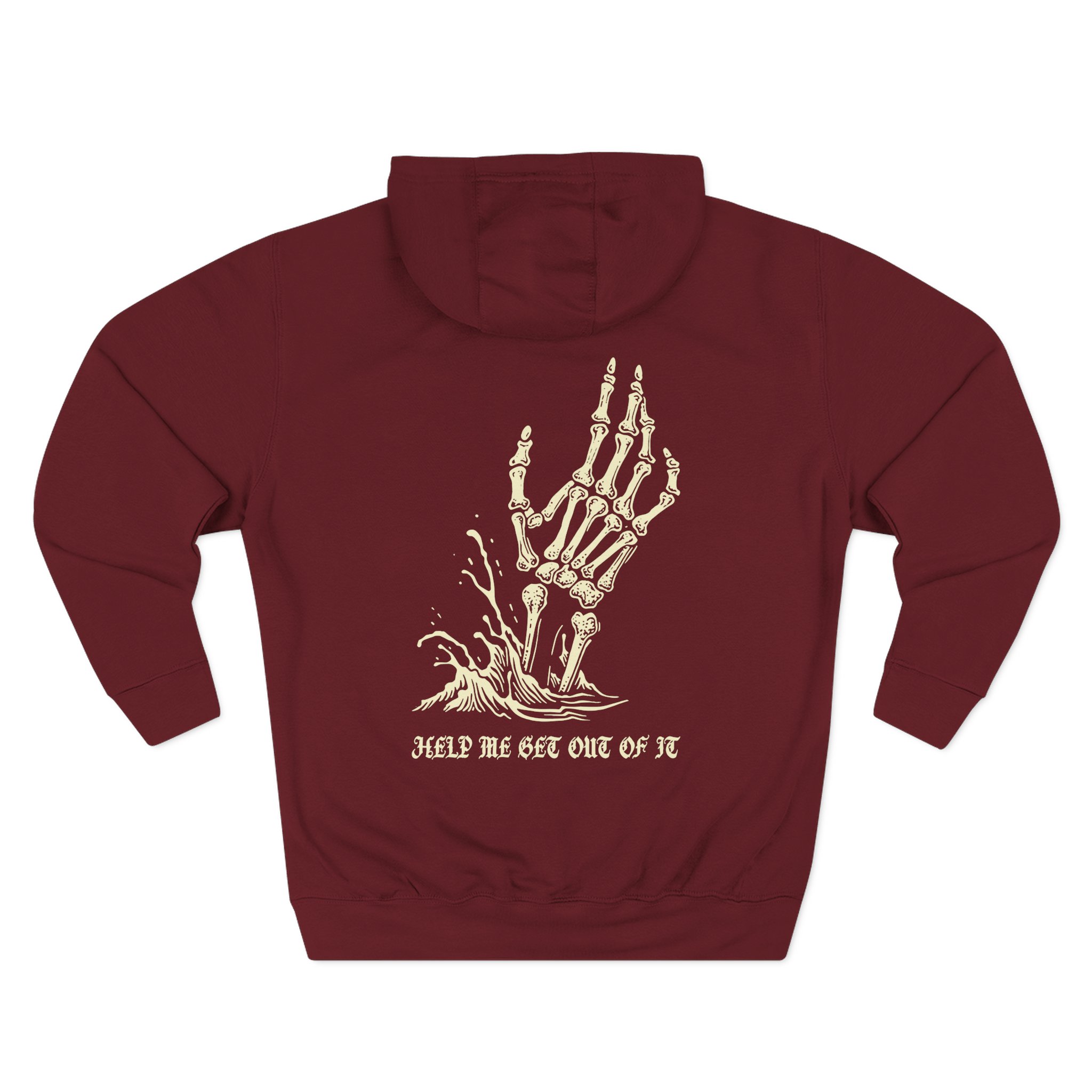Paleface Swiss Help Me Get Out of It Three-Panel Fleece Hoodie - Image 12