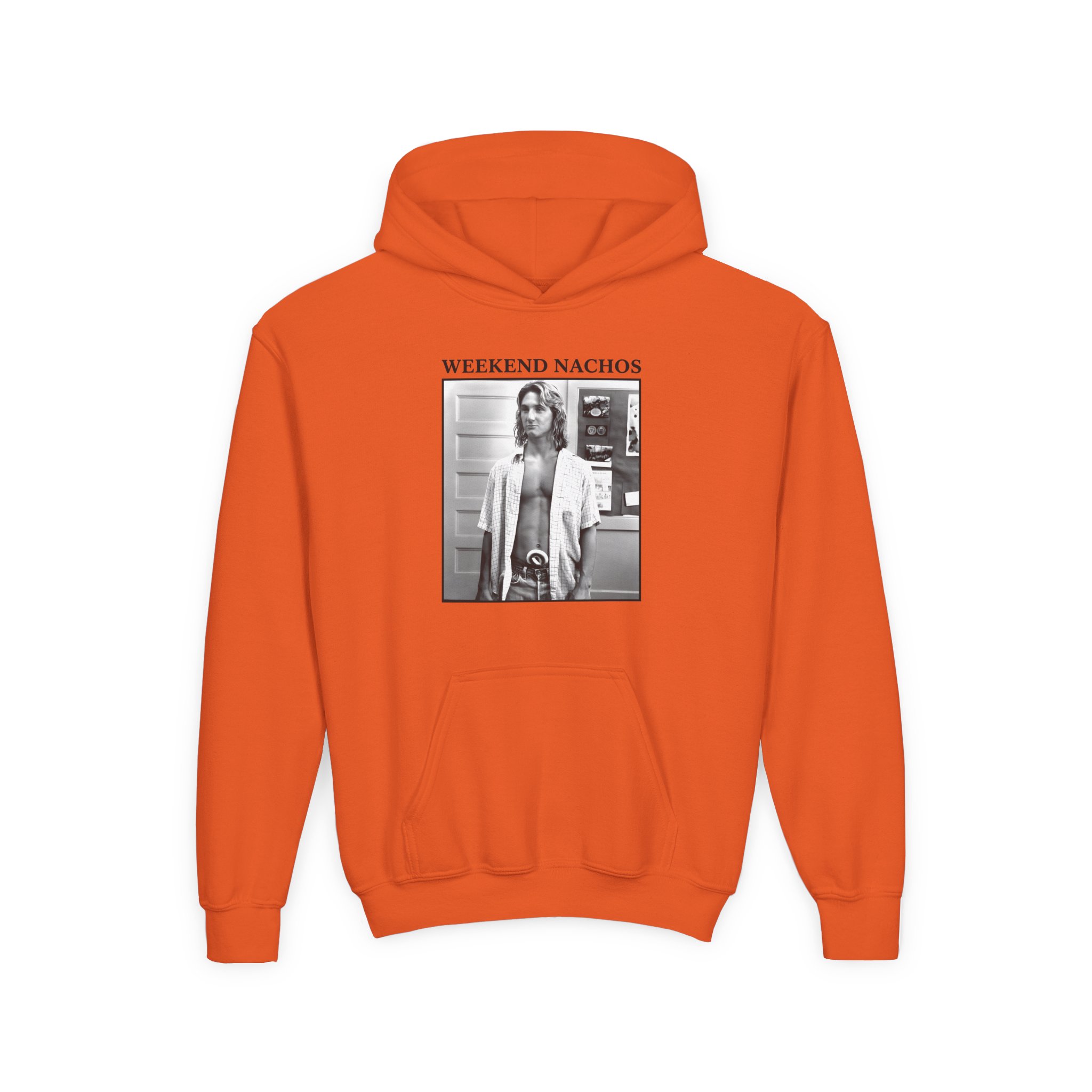 Youth Weekend Nachos Heavy Blend Hooded Sweatshirt - Image 7
