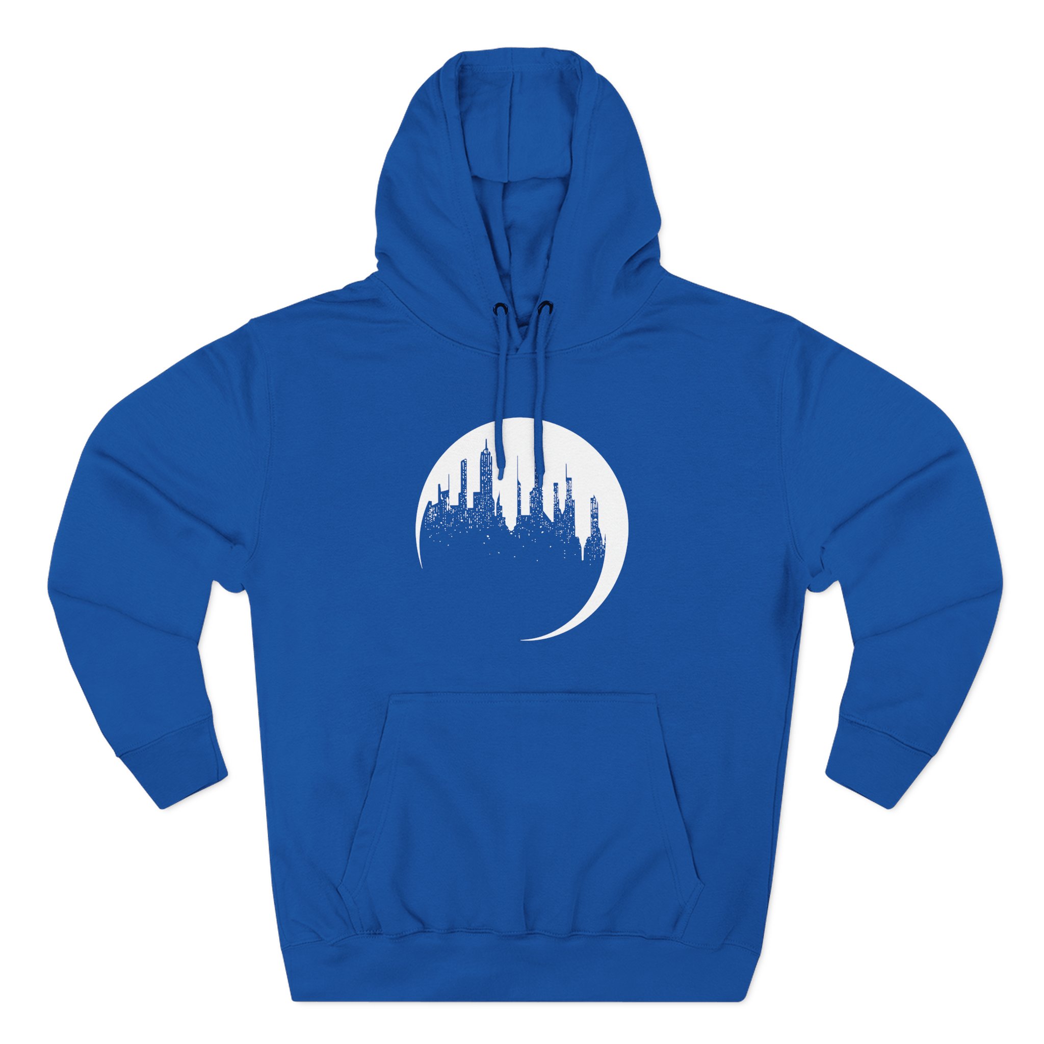 Dropout Unsleeping City Glow-In-The-Dark Three-Panel Fleece Hoodie - Image 7