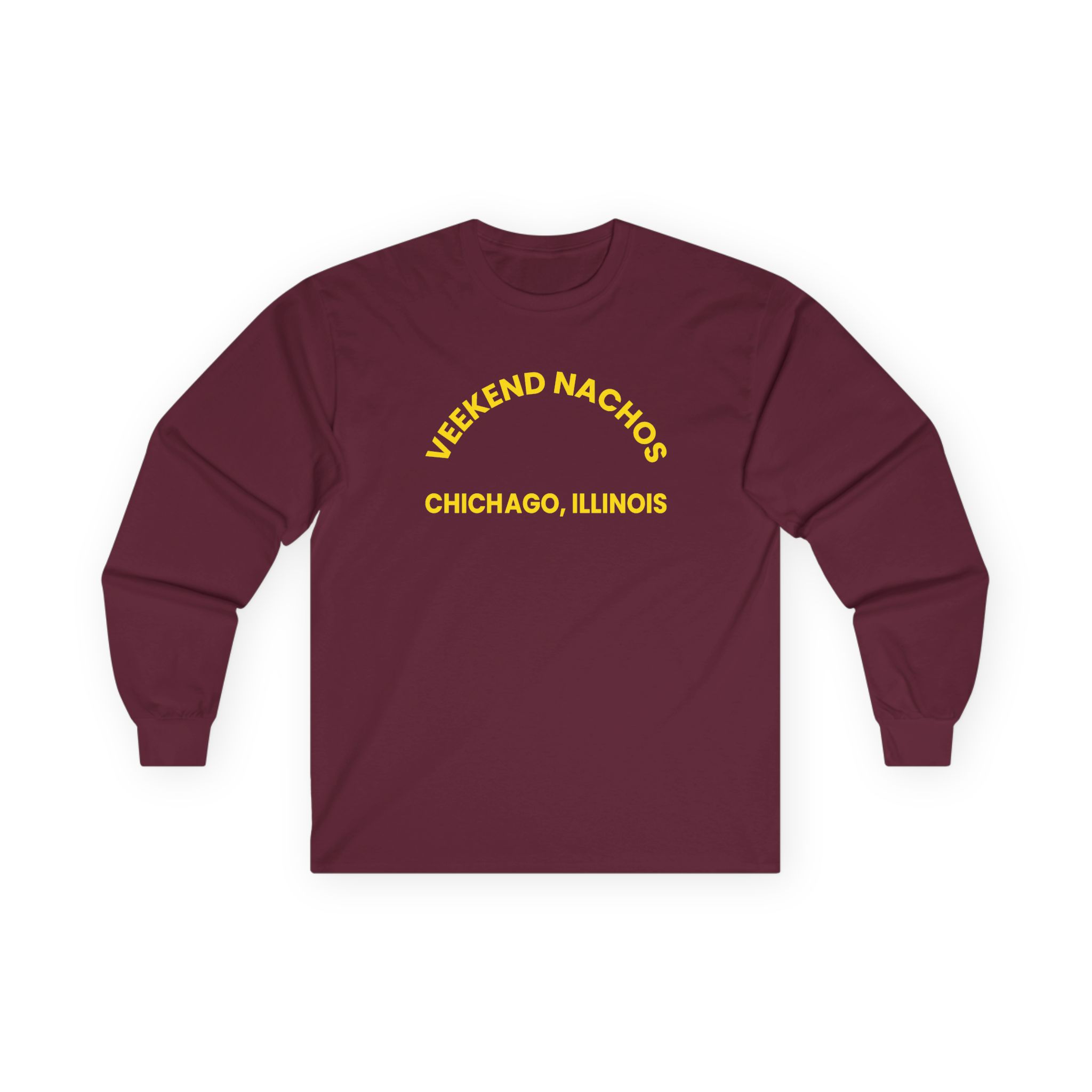 Weekend Nachos Unisex Ultra Cotton Long Sleeve Tee - Image 3
