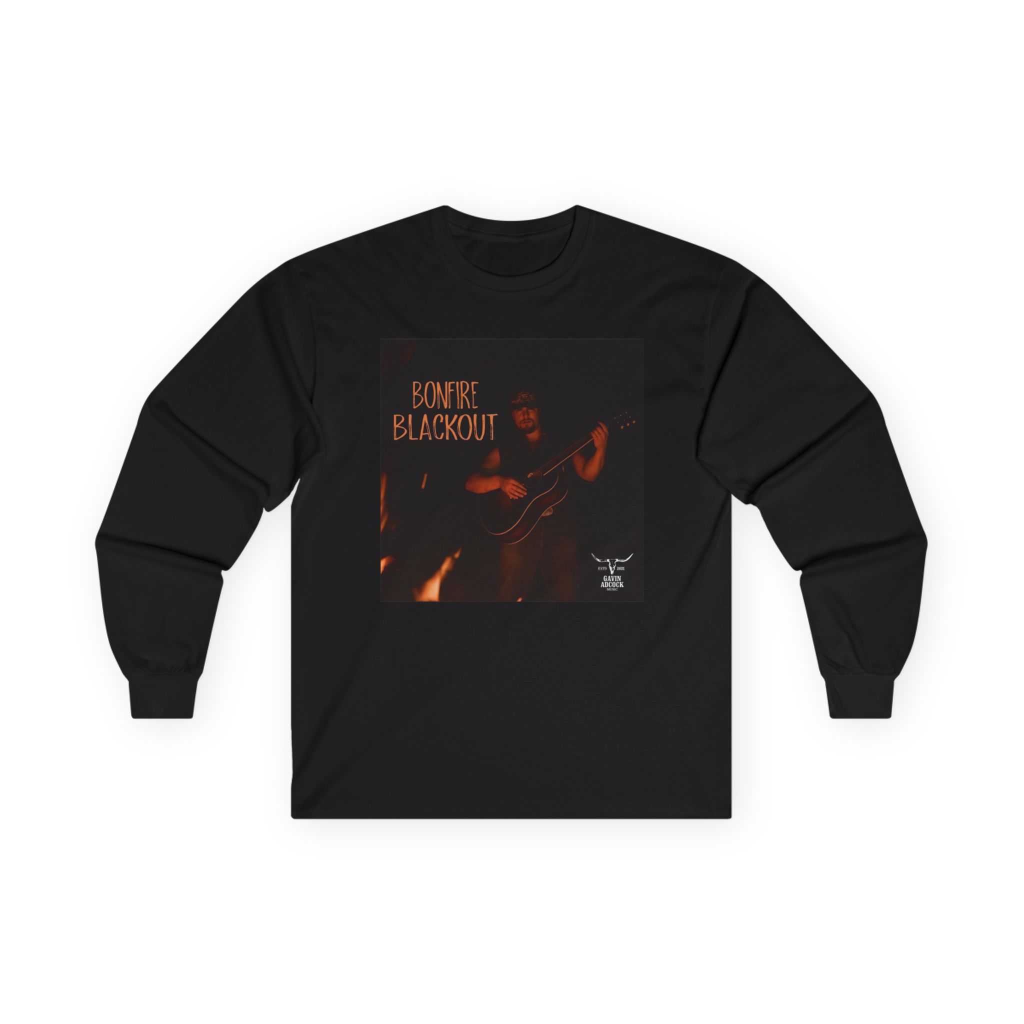 Gavin Adcock Bonfire Blackout Unisex Ultra Cotton Long Sleeve Tee