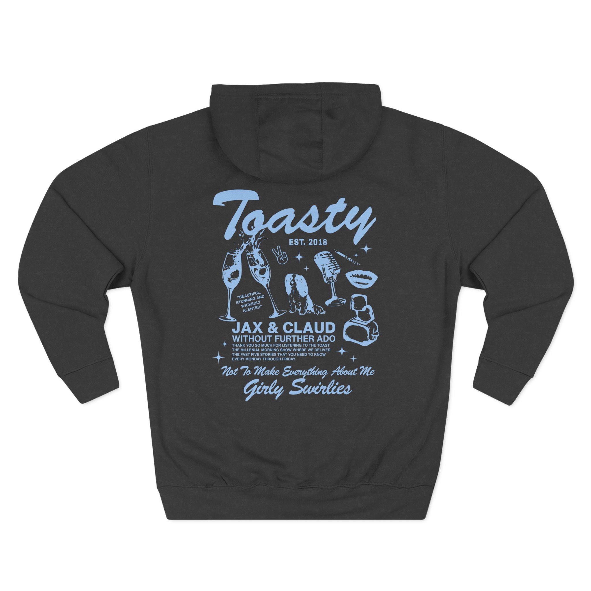 The Toast Toasty Boyfriend Three-Panel Fleece Hoodie - Image 4