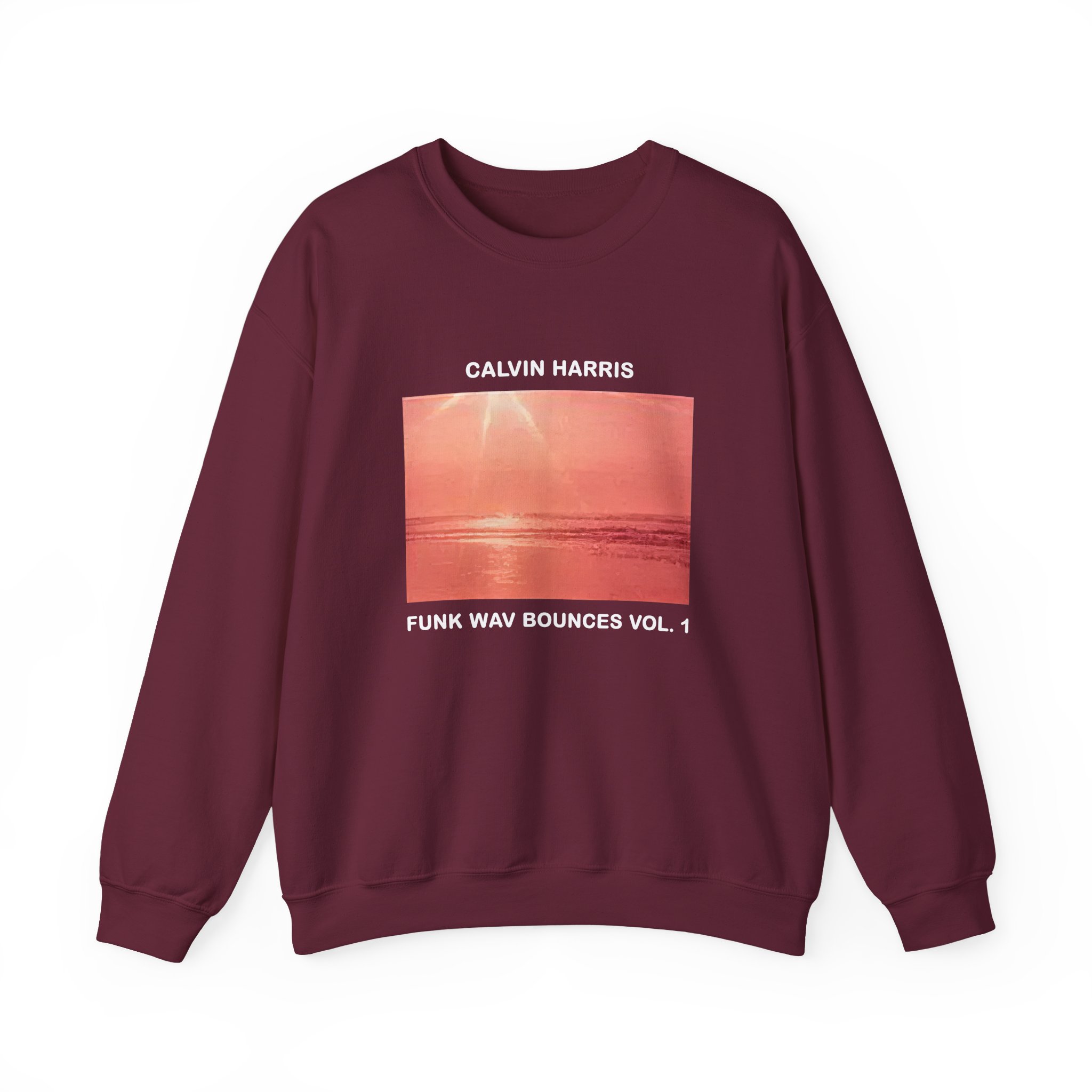Calvin Harris' Funk Wav Bounces Vol 1 Unisex Heavy Blend™ Crewneck Sweatshirt - Image 5