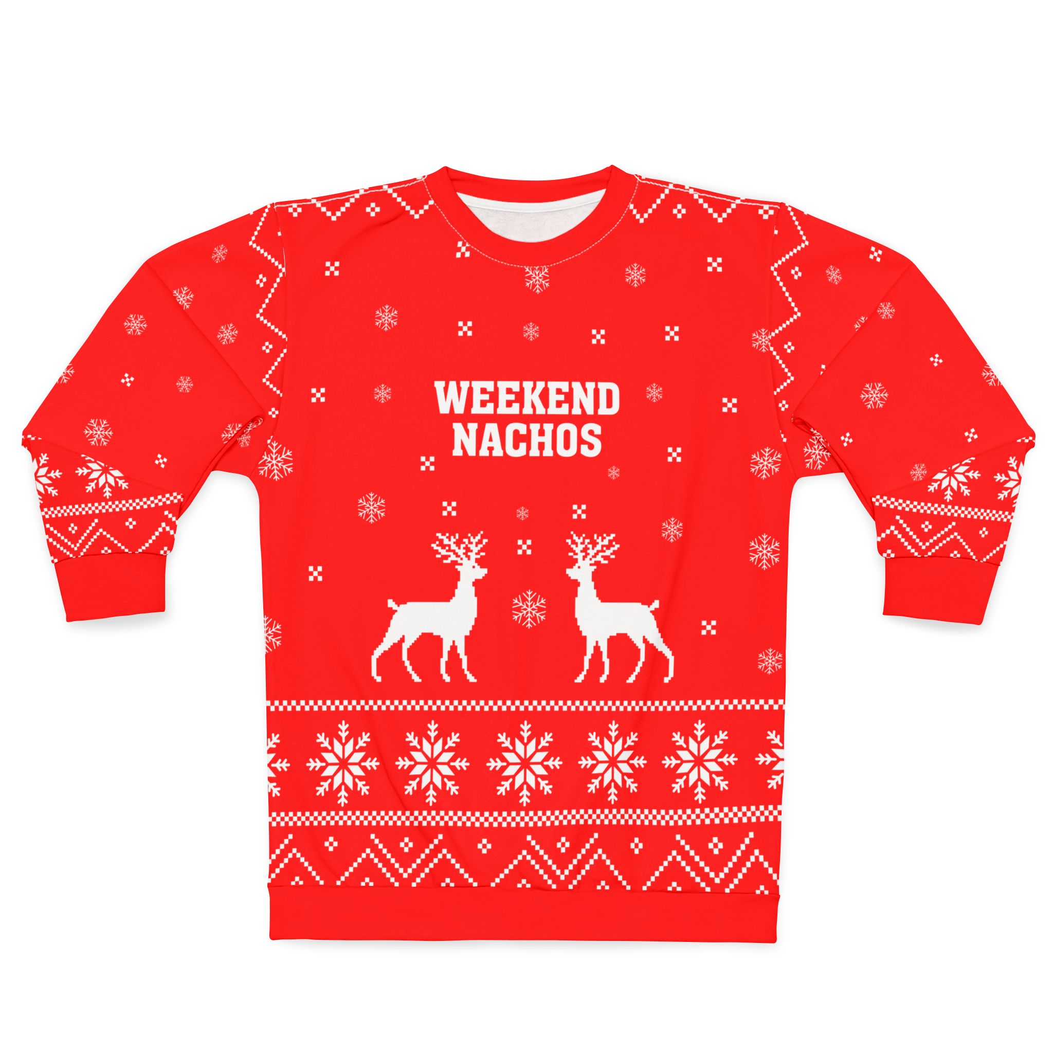 Weekend Nachos Unisex Sweatshirt (AOP)