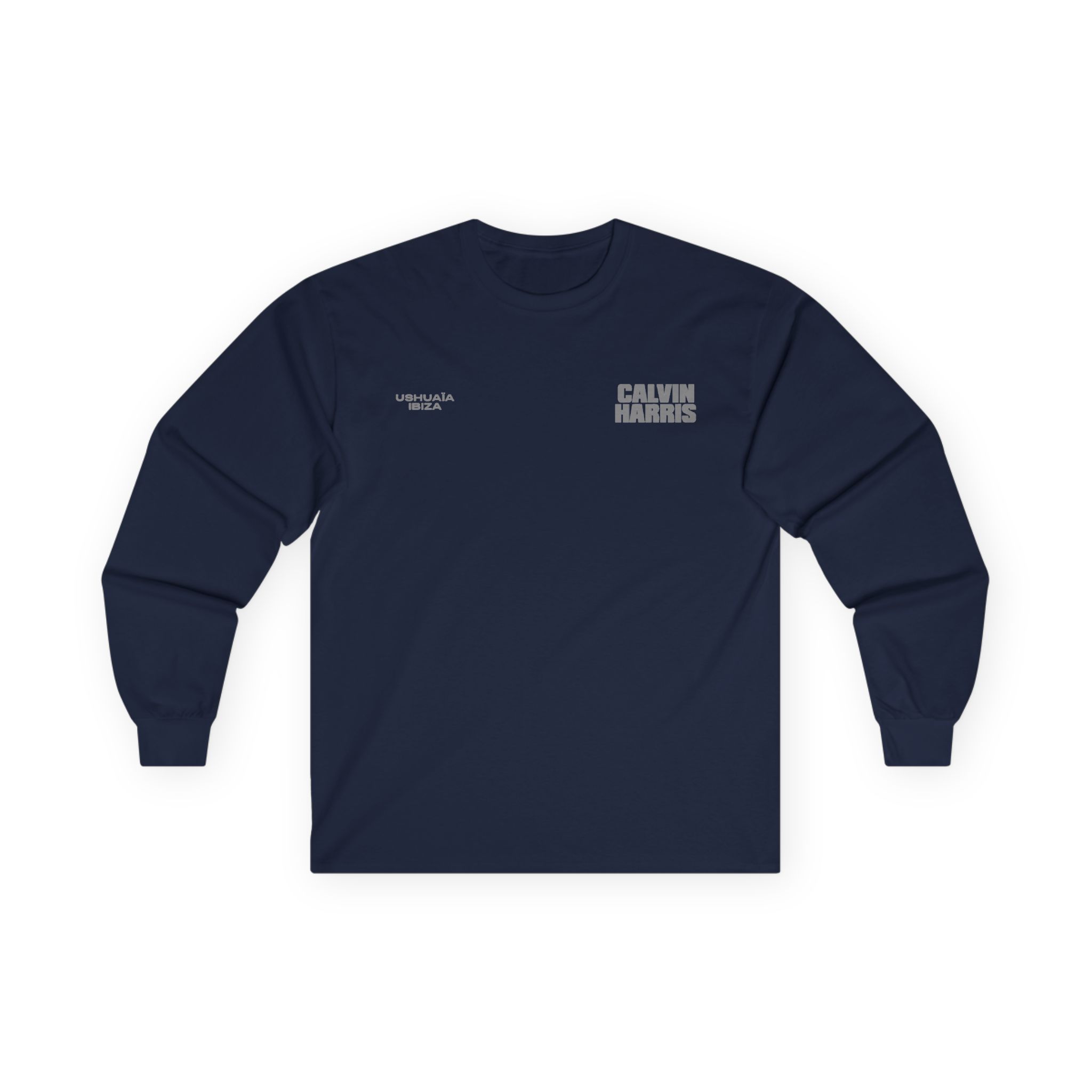 Calvin Harris Ibiza Text Unisex Ultra Cotton Long Sleeve Tee - Image 7