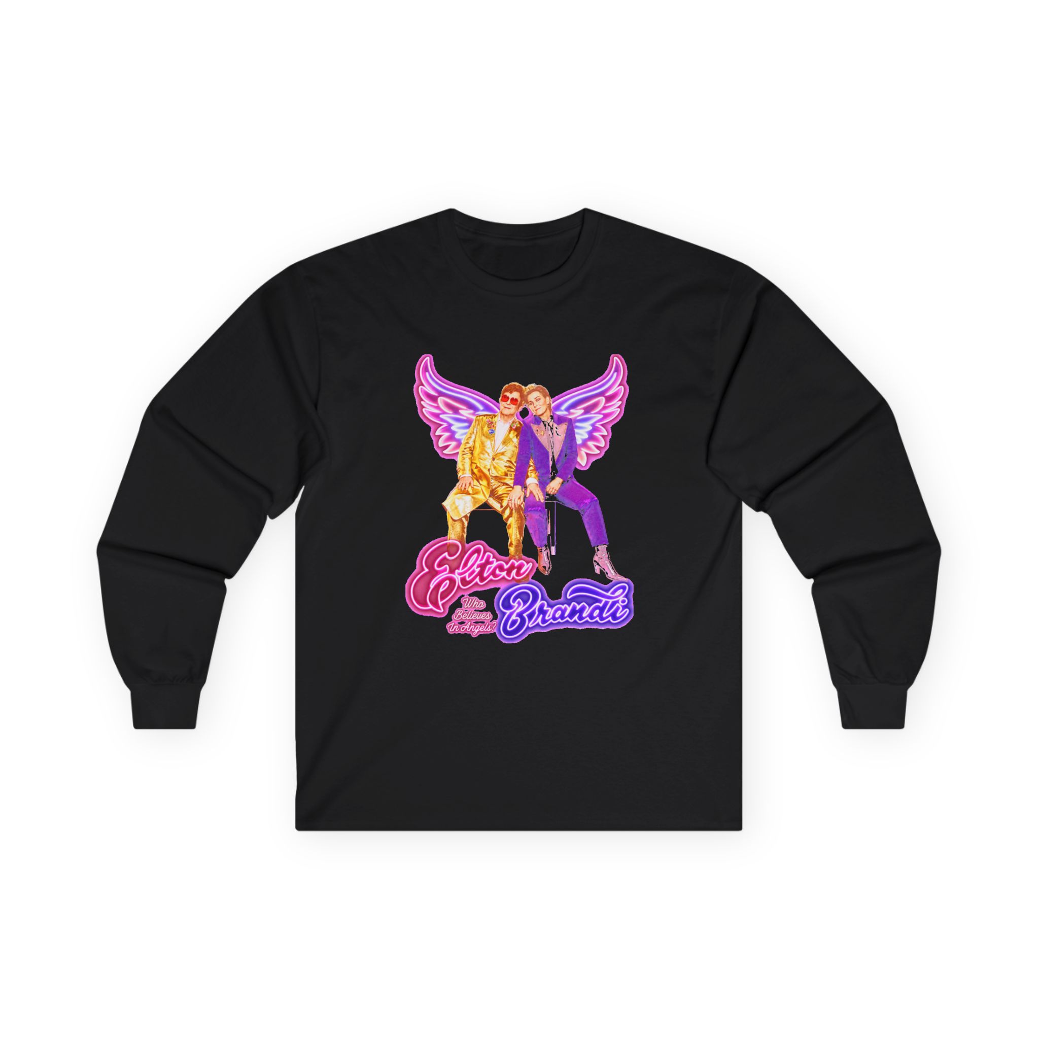 Ej Farewell Who Believes in Angels? Alternate Unisex Ultra Cotton Long Sleeve Tee