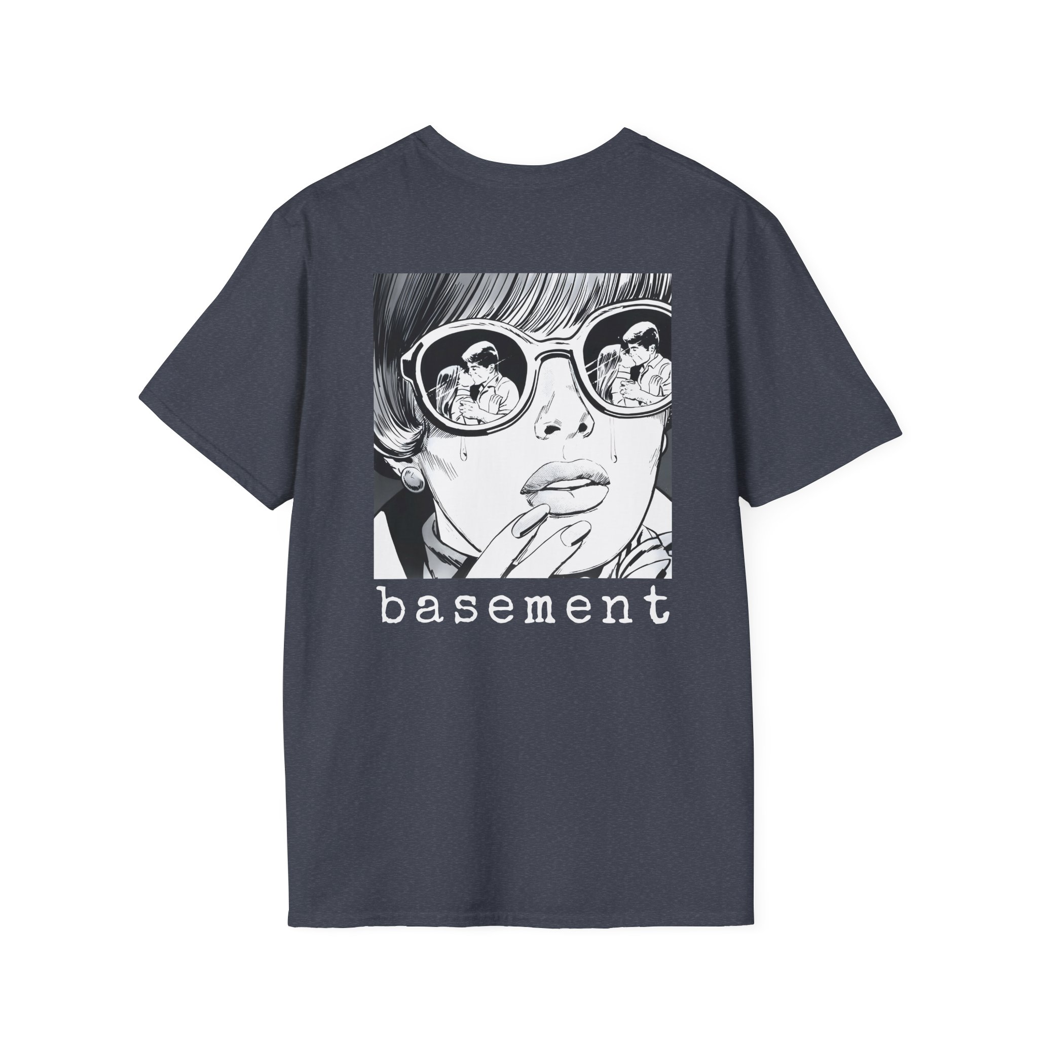 Cold Cuts Basement Couple Unisex Softstyle T-Shirt - Image 22