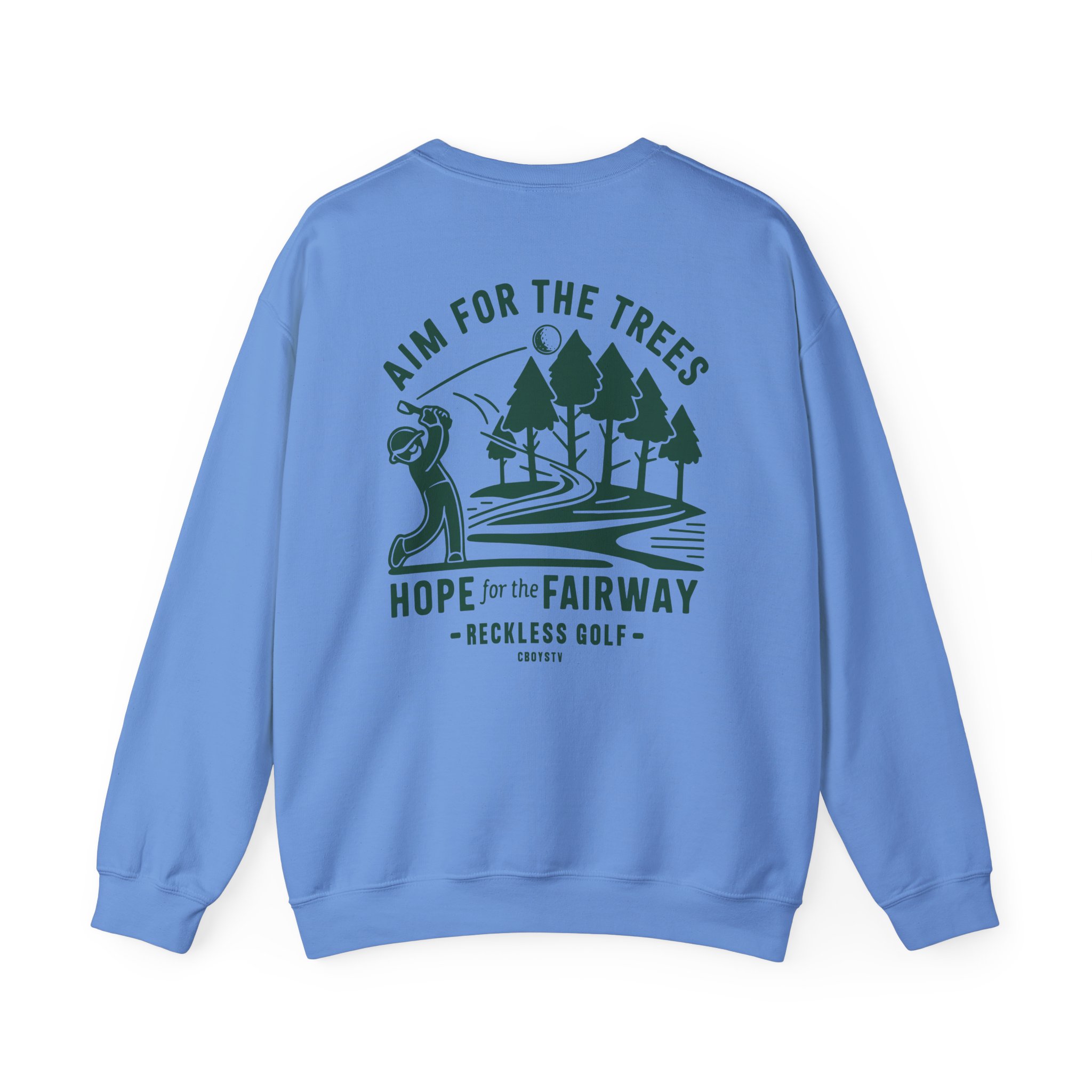 Cboystv Fairway Unisex Heavy Blend™ Crewneck Sweatshirt - Image 14