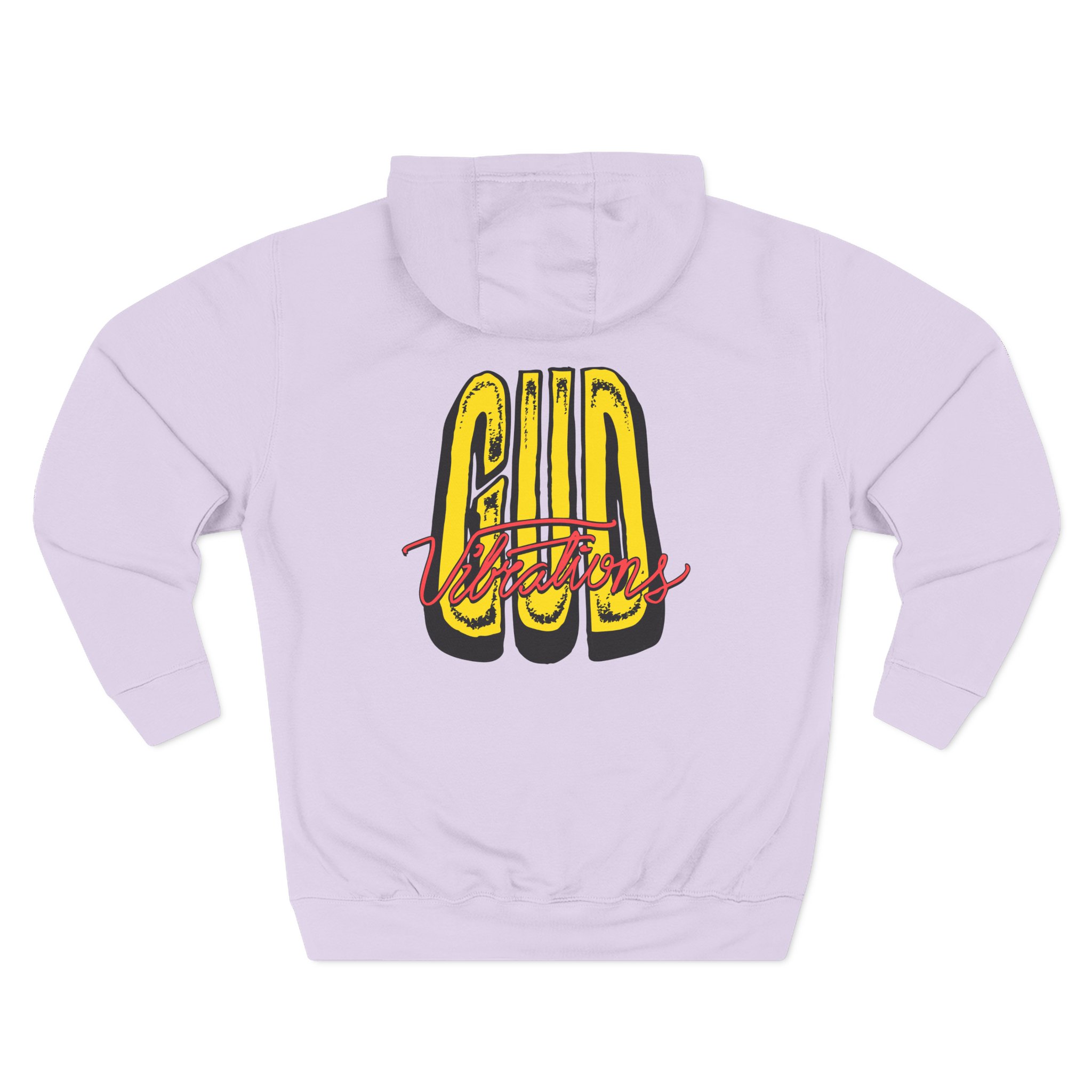 Slander Gud Vibrations Graffiti Three-Panel Fleece Hoodie - Image 14