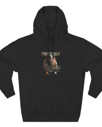 Powerwolf 1589 Three-Panel Fleece Hoodie
