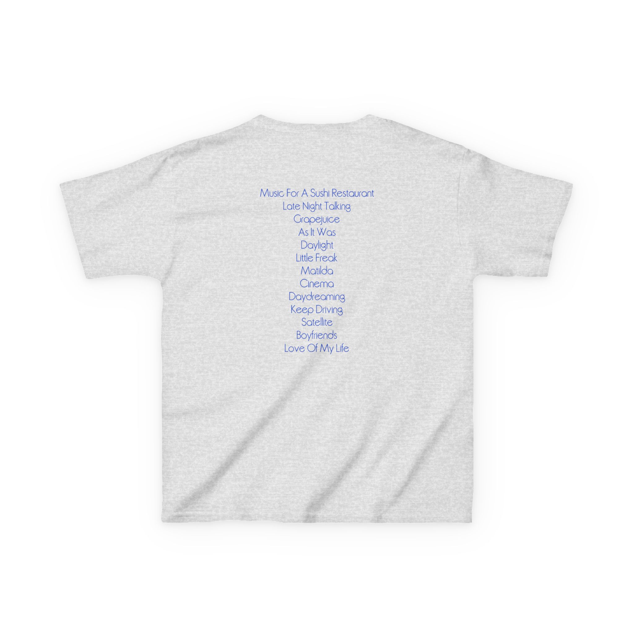 Love on Tour Harry's House Tracklis Kids Heavy Cotton™ Tee - Image 4