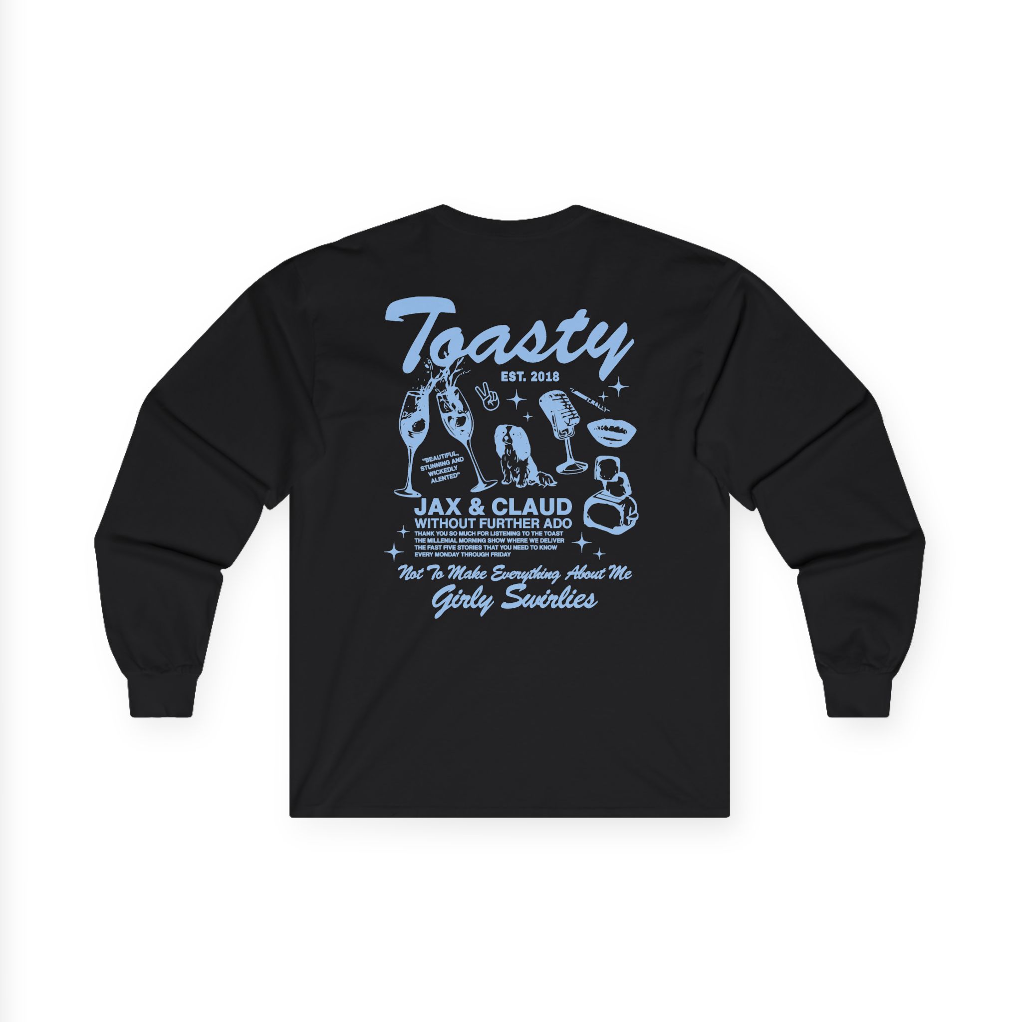 The Toast Toasty Boyfriend Unisex Ultra Cotton Long Sleeve Tee - Image 6