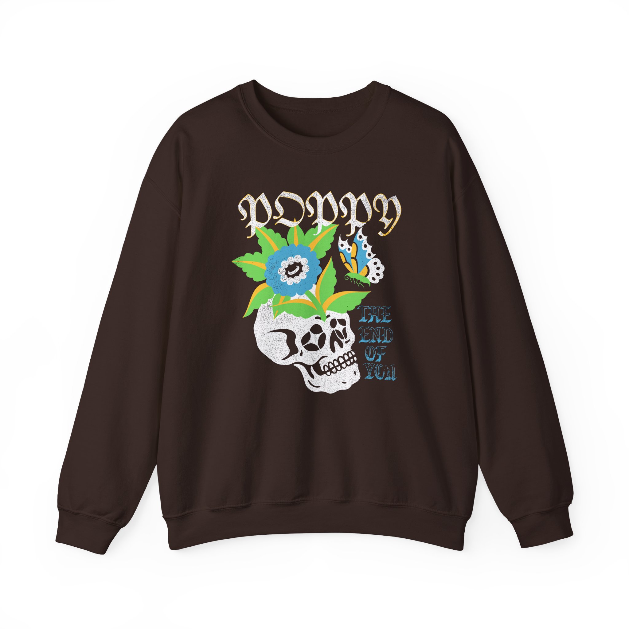 Poppy Start of Life Unisex Heavy Blend™ Crewneck Sweatshirt - Image 3