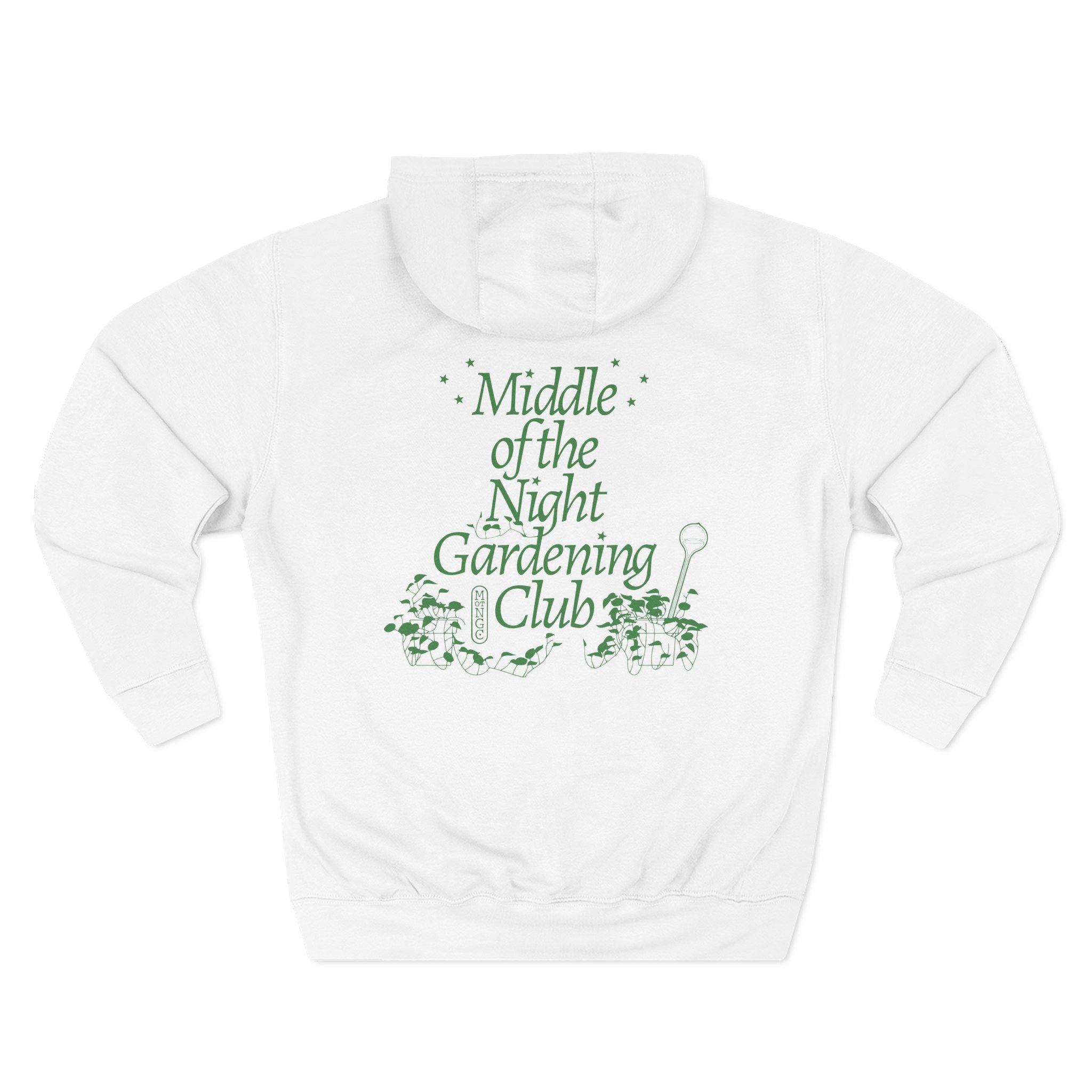 Dropout Middle of the Night Gardening Club Three-Panel Fleece Hoodie - Image 4
