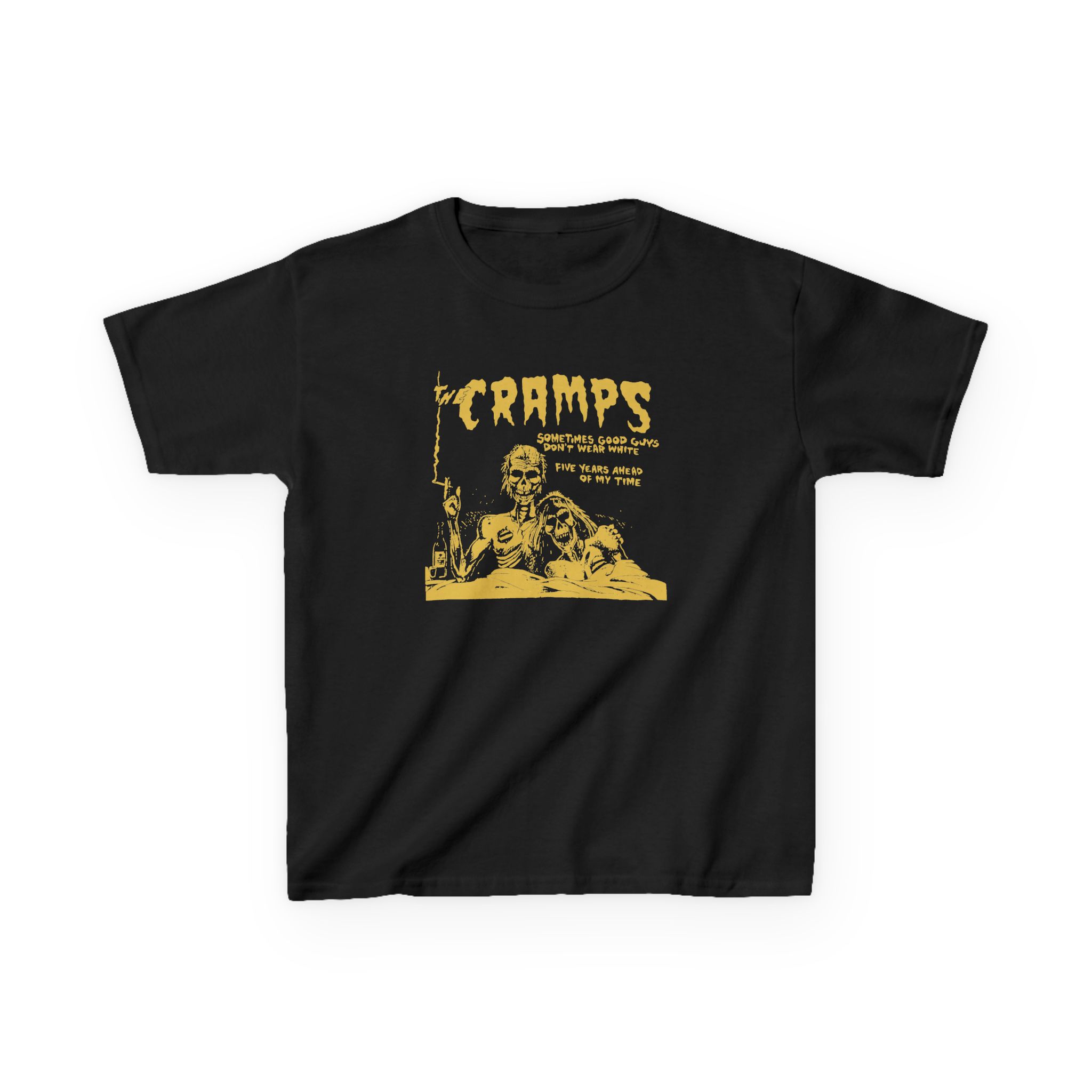 The Cramps Sometimes Good Guys Don’t Wear White Kids Heavy Cotton™ Tee