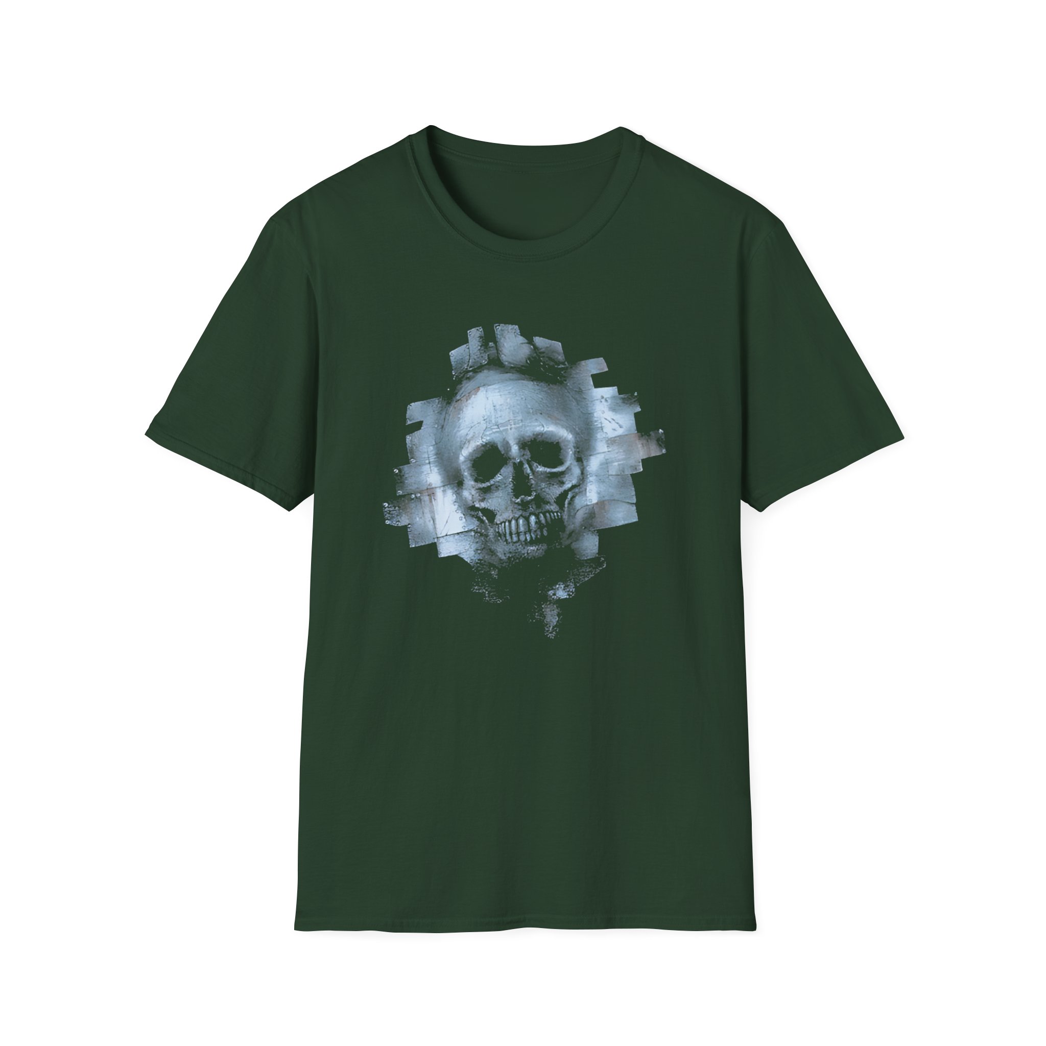 Thunderdome Skull Unisex Softstyle T-Shirt - Image 5