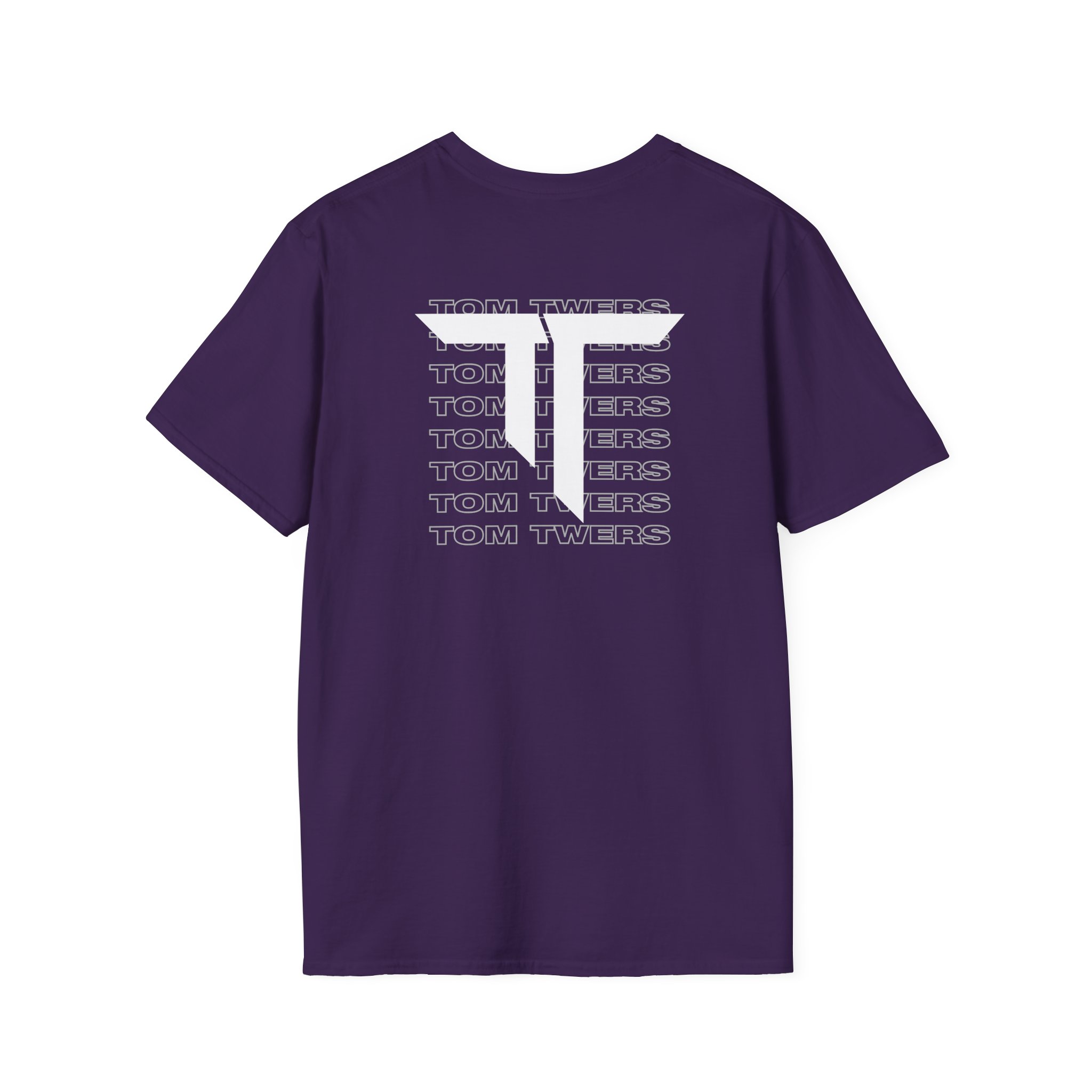 Tom Twers Logo Unisex Softstyle T-Shirt - Image 20