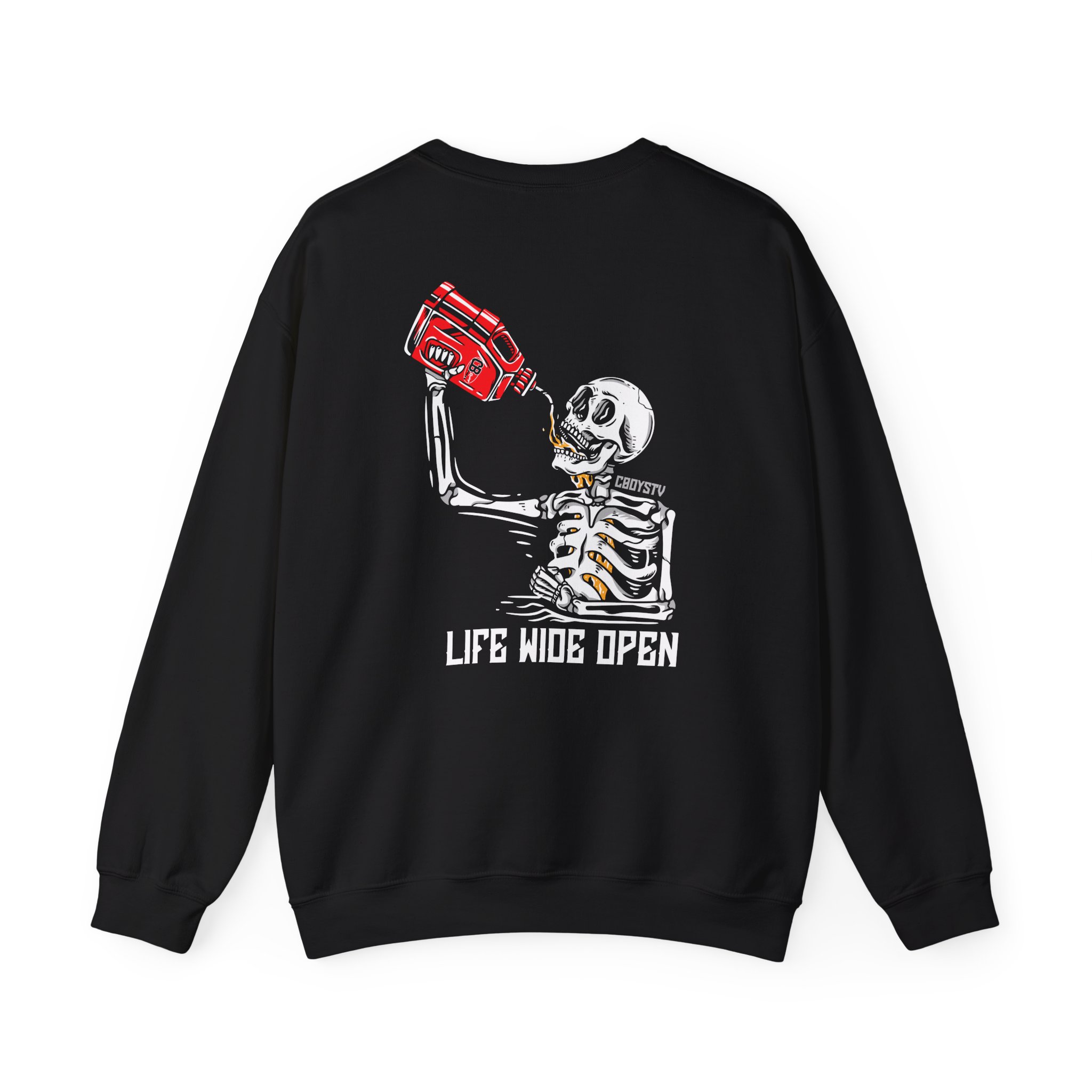 Cboystv Soul Fuel Unisex Heavy Blend™ Crewneck Sweatshirt - Image 2