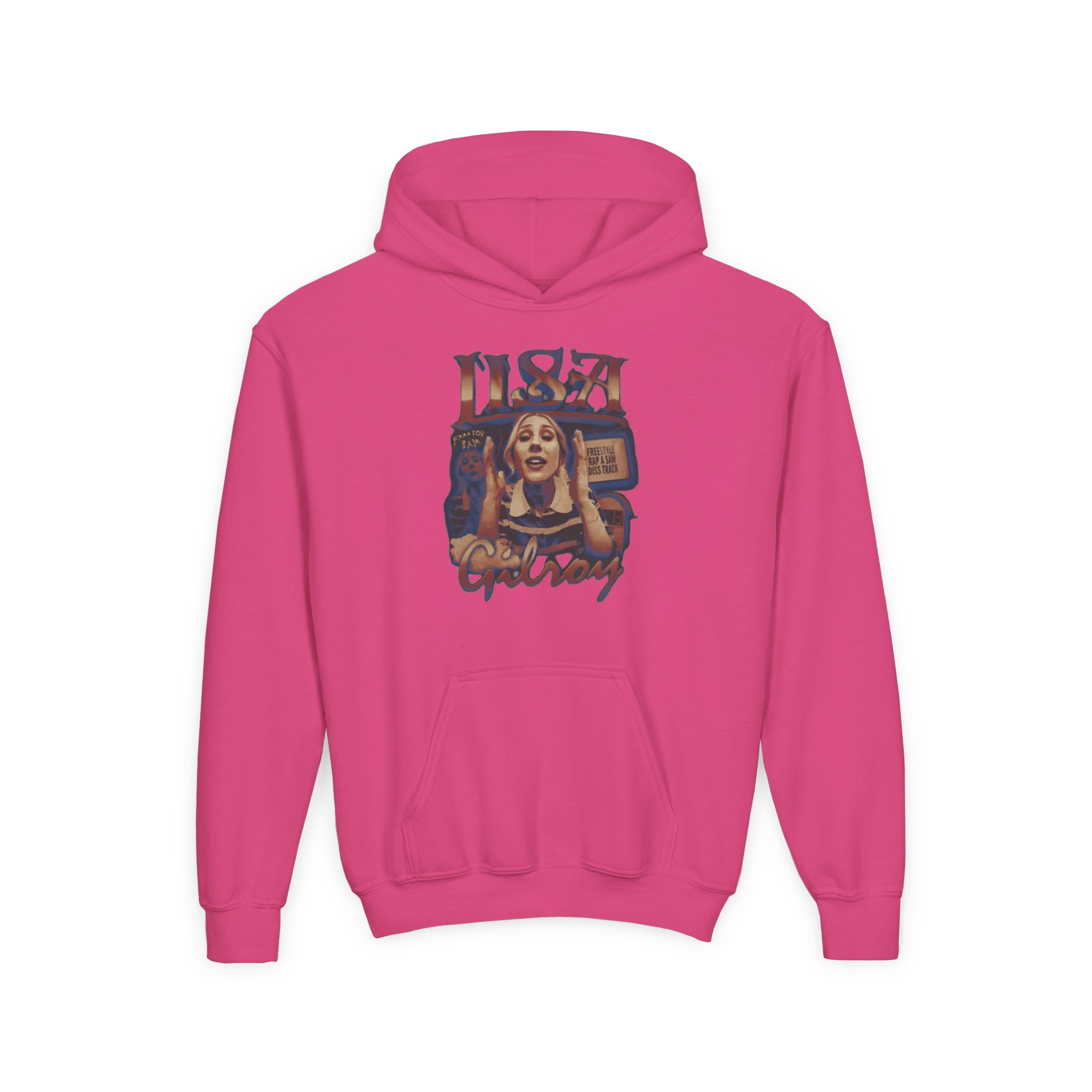 Dropout Lisa Gilroy Youth Heavy Blend Hooded Sweatshirt - Image 13