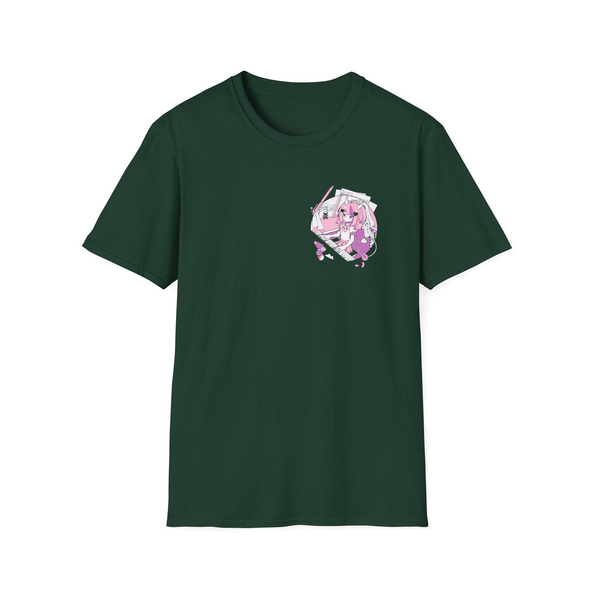 Ironmouse Anime Unisex Softstyle T-shirt - Image 7