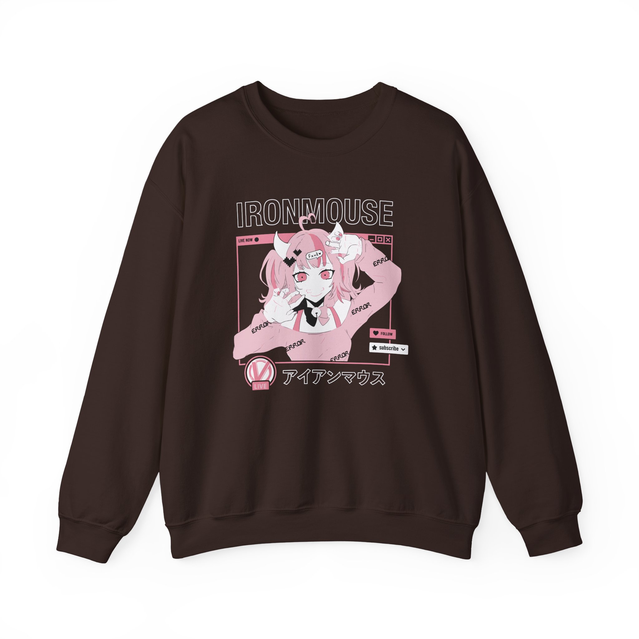 Ironmouse Live Unisex Heavy Blend™ Crewneck Sweatshirt - Image 3