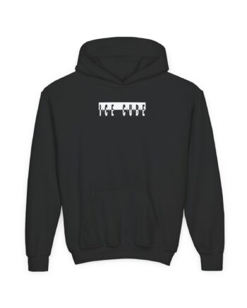 Ice Cube Photo Back Youth Heavy Blend Hooded Sweatshirt