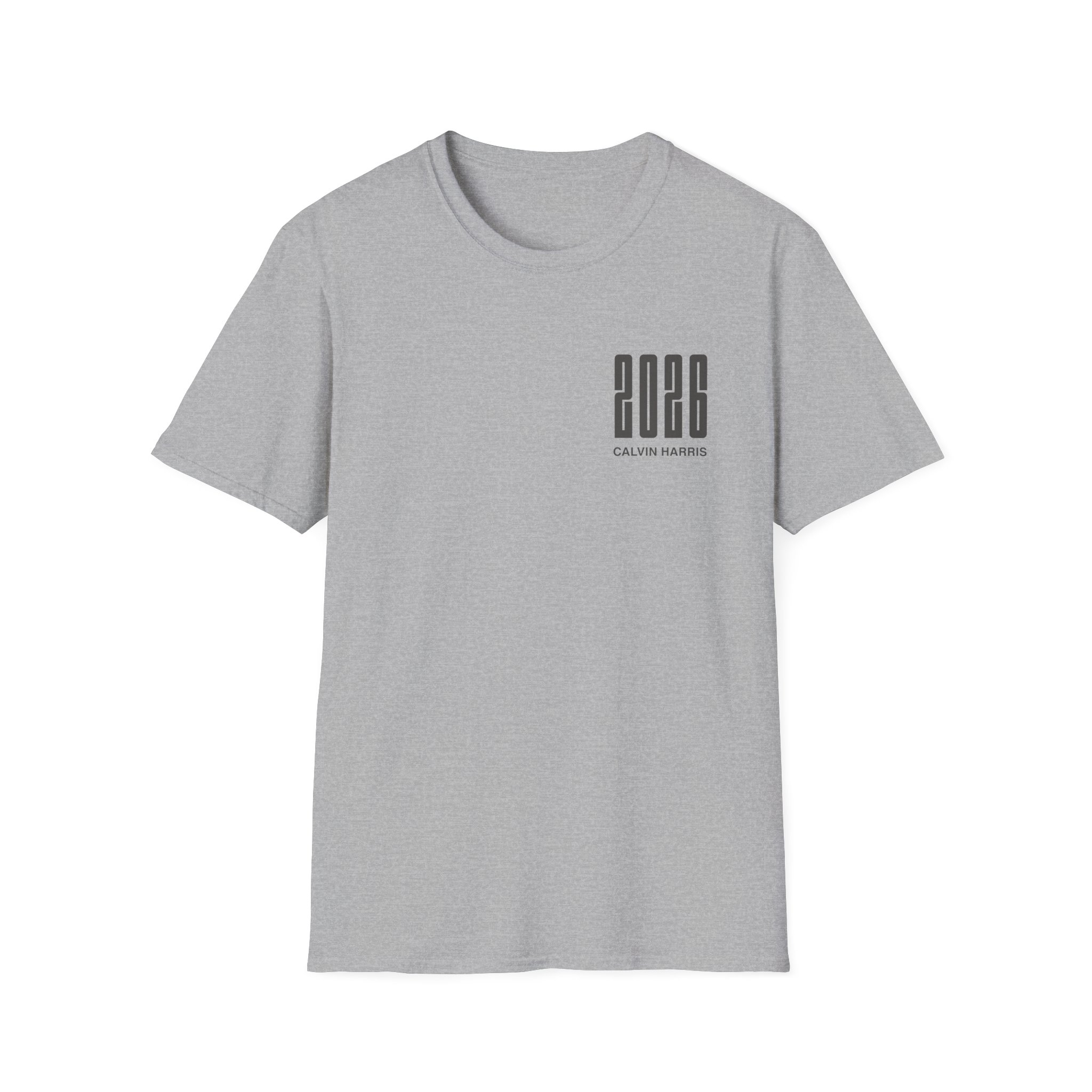 Calvin Harris Malahide Castle Tour Unisex Softstyle T-Shirt - Image 7
