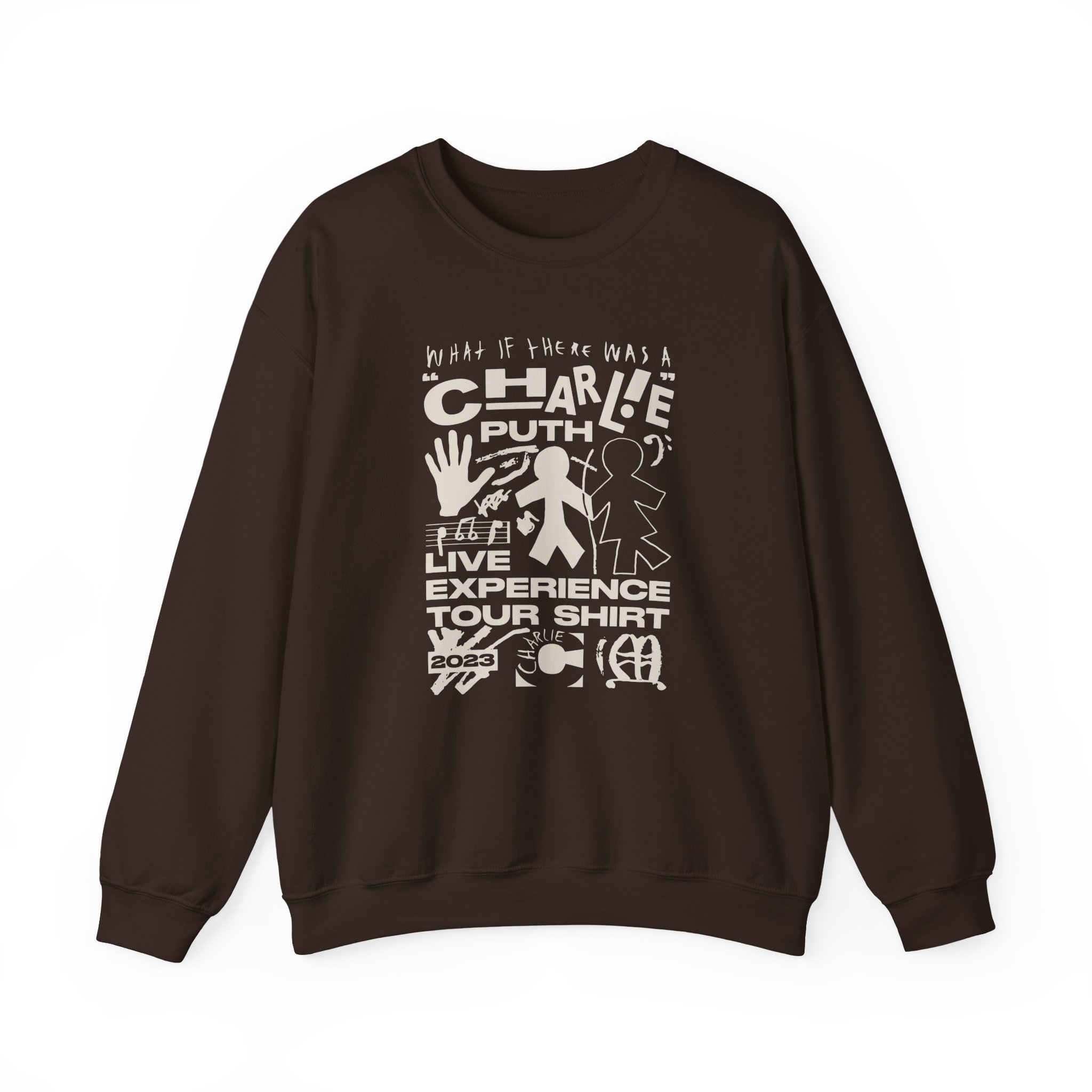 Charlie Puth What If There Was A Tour Unisex Heavy Blend™ Crewneck Sweatshirt - Image 5