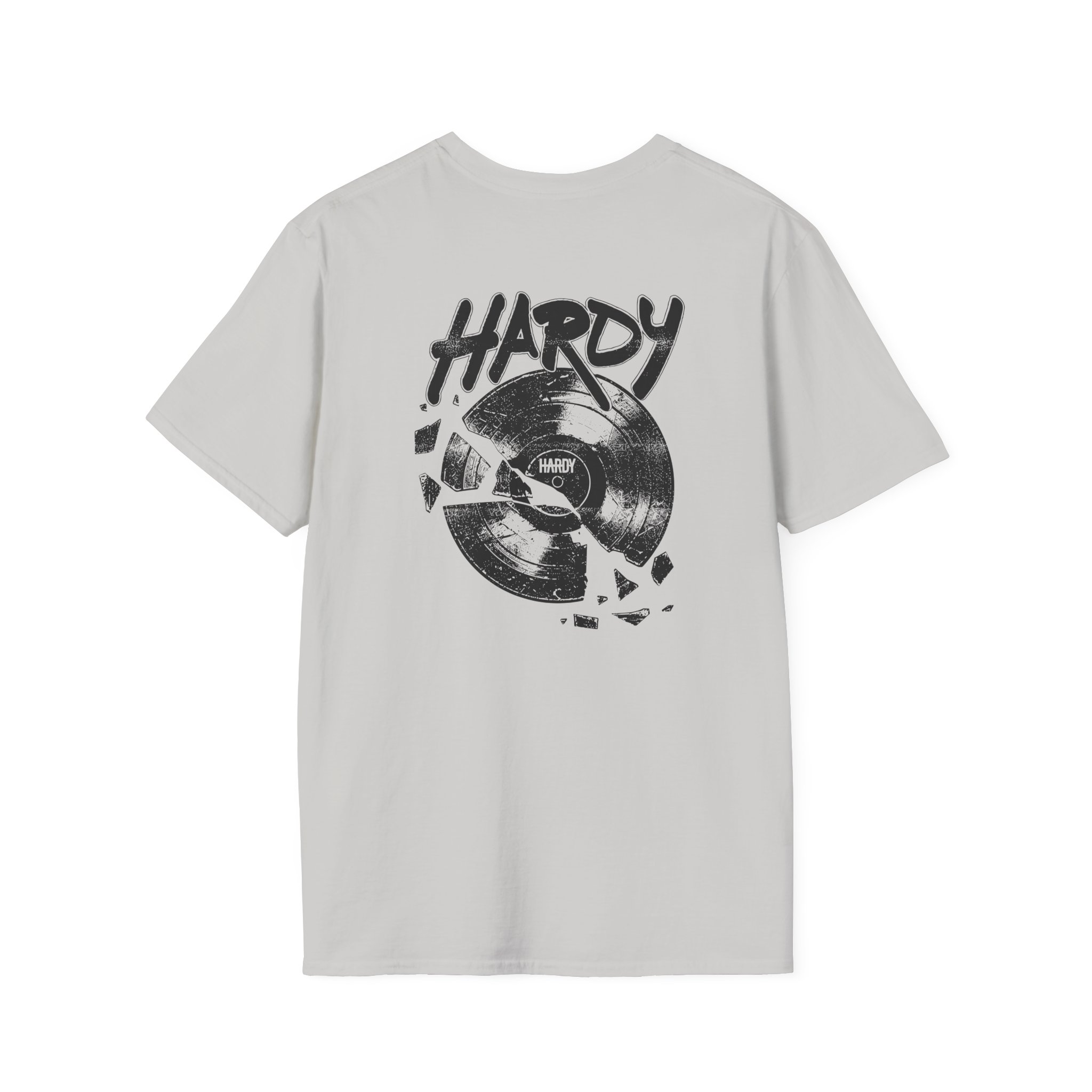 Hd Orange Record Unisex Softstyle T-Shirt - Image 10