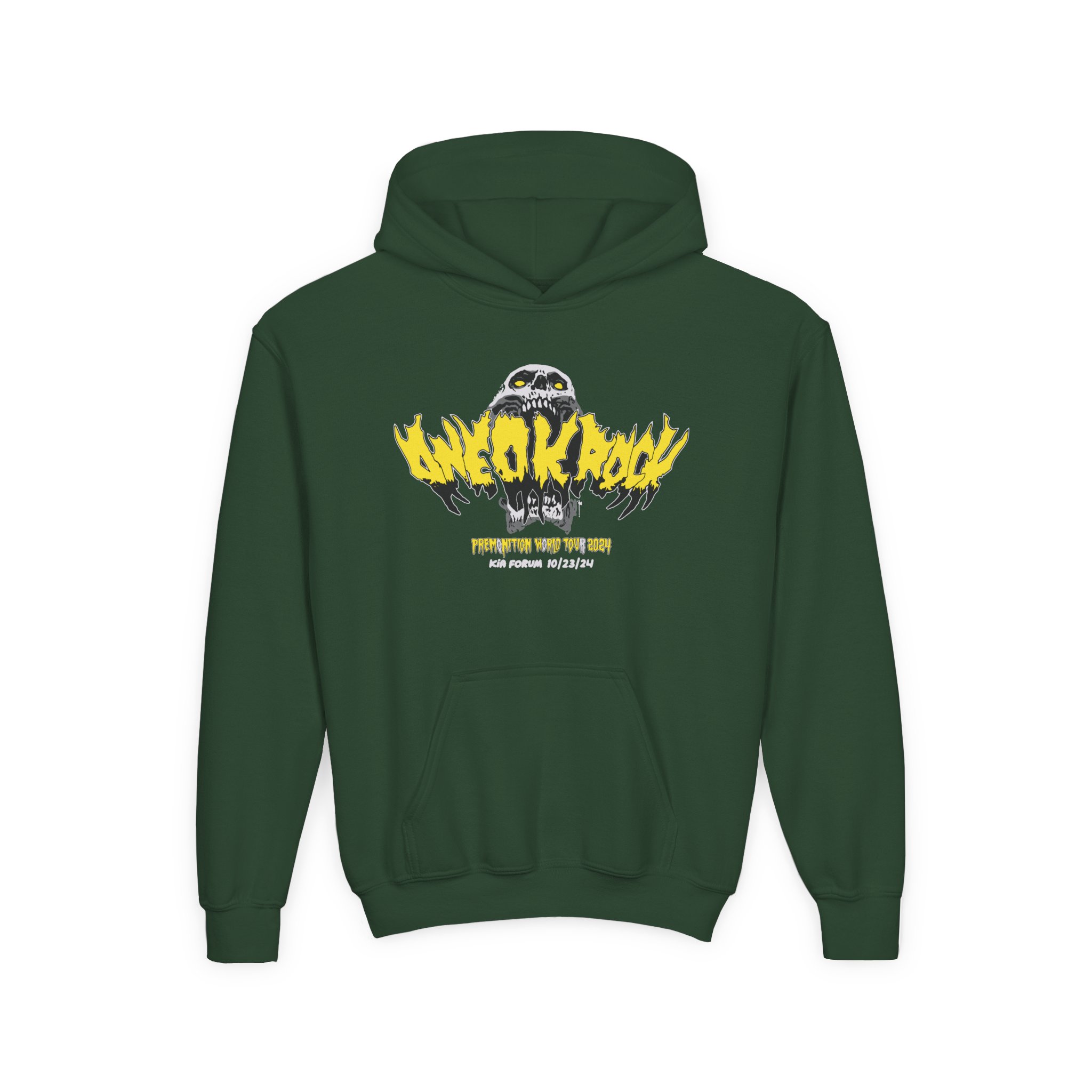 One Ok Rock the Forum Exclusive Youth Heavy Blend Hooded Sweatshirt - Image 5