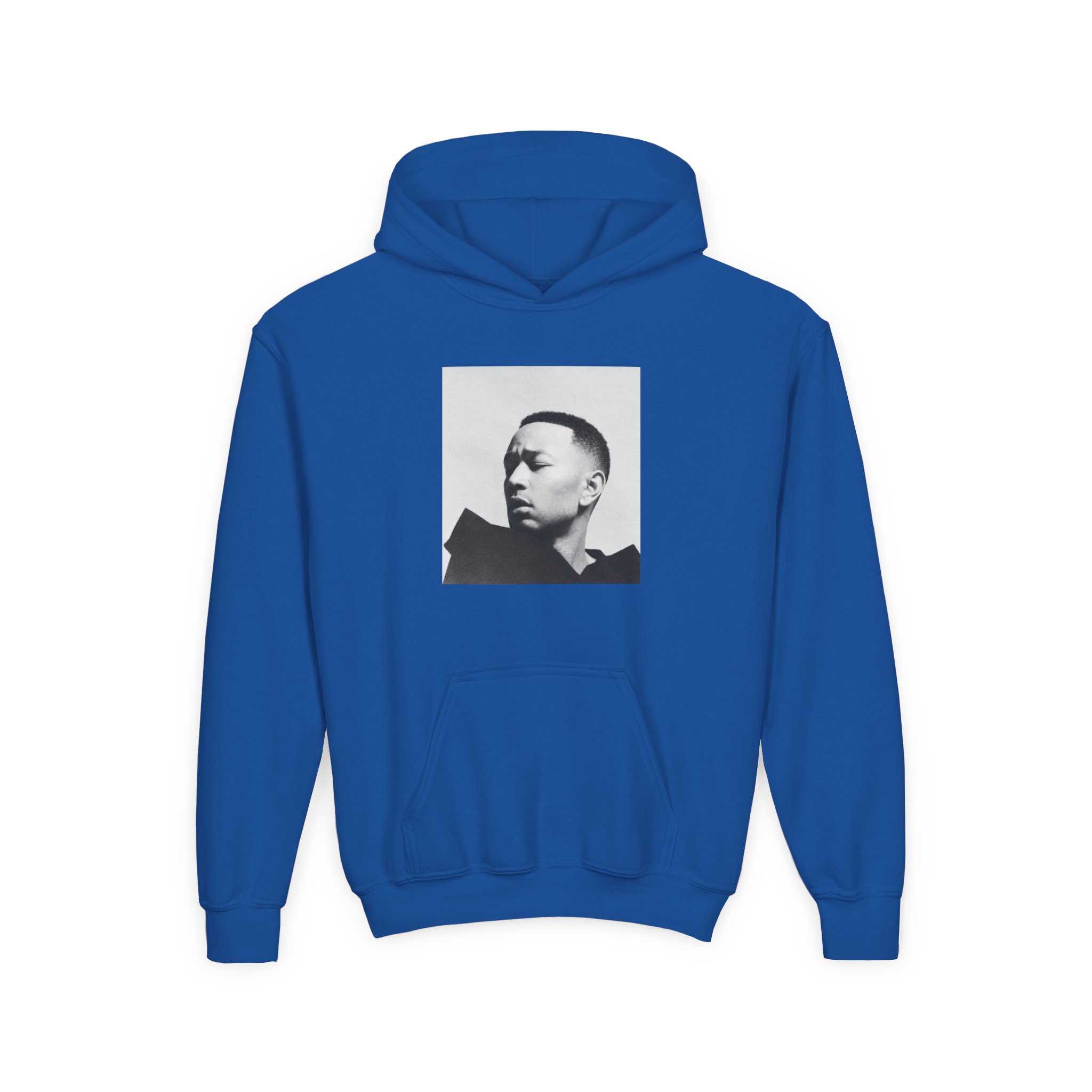 John Legend Darkness Lyrics Youth Heavy Blend Hooded Sweatshirt - Image 17