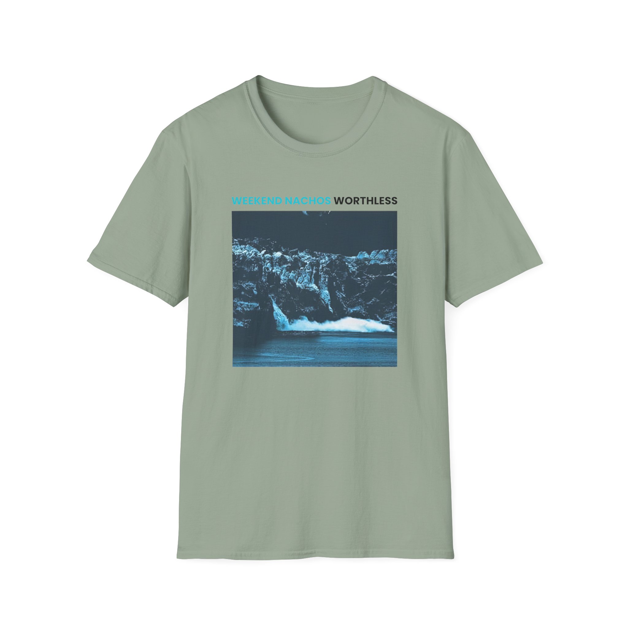 Weekend Nachos Worthless Unisex Softstyle T-Shirt - Image 17