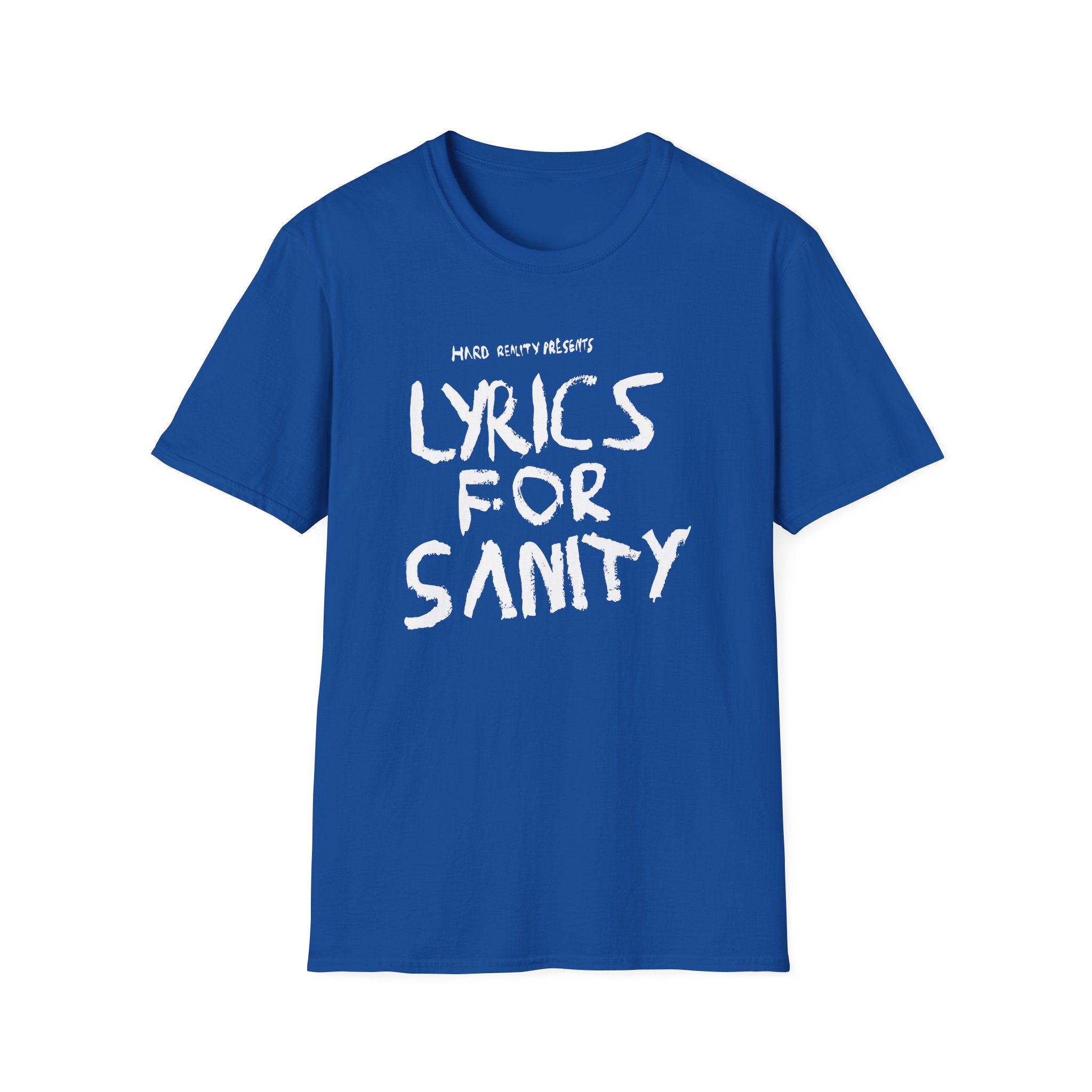 Songer Lyrics for Sanity Unisex Softstyle T-Shirt - Image 13