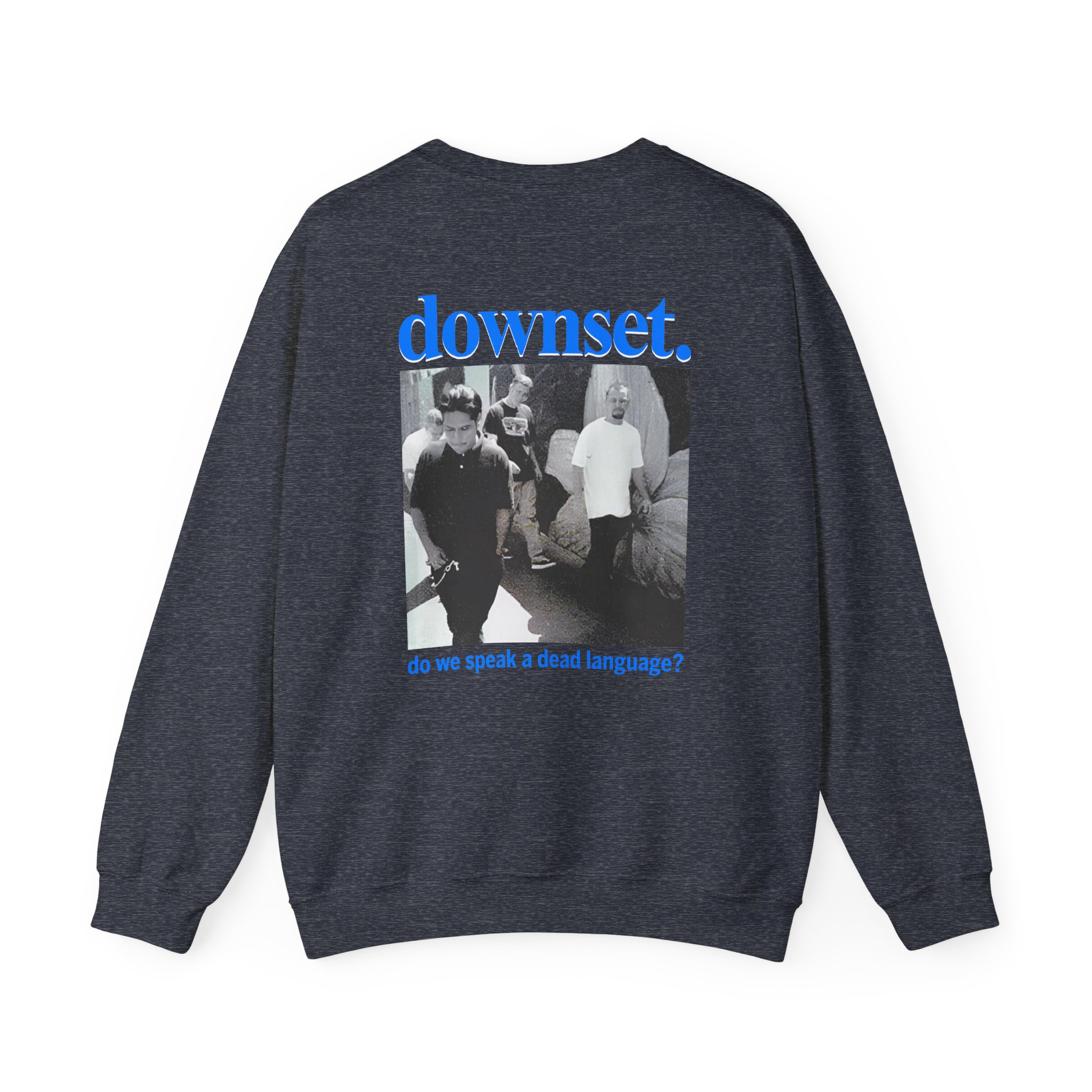 Downset Do We Speak A Dead Language Unisex Heavy Blend™ Crewneck Sweatshirt - Image 8