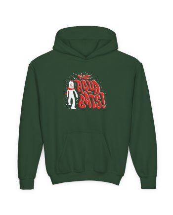 The Aquabats Raglan Obakemon Youth Heavy Blend Hooded Sweatshirt