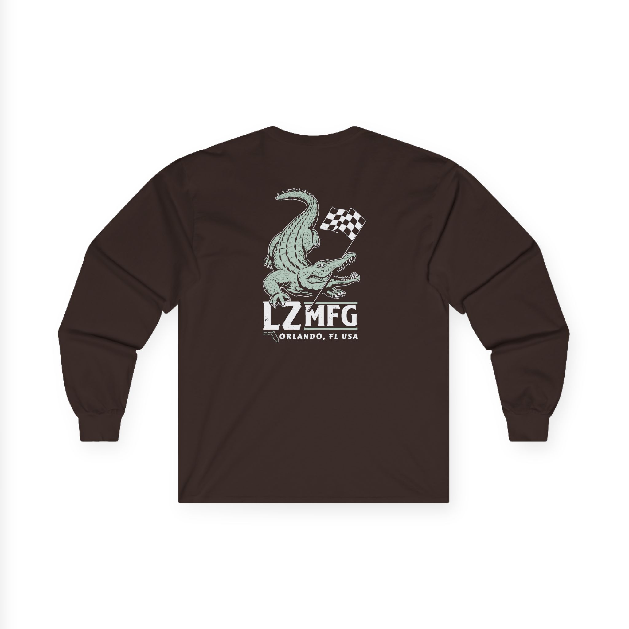 Adam LZ Youth Marsh Unisex Ultra Cotton Long Sleeve Tee - Image 4