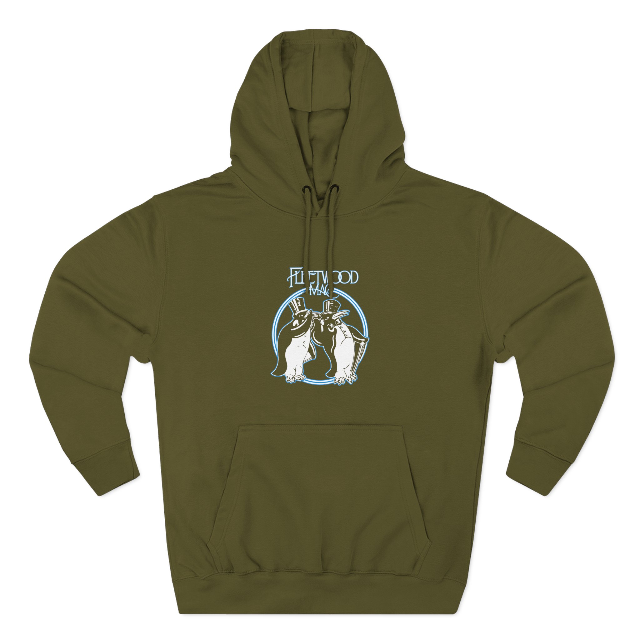 Fleetwood Mac Penguin Three-Panel Fleece Hoodie - Image 5