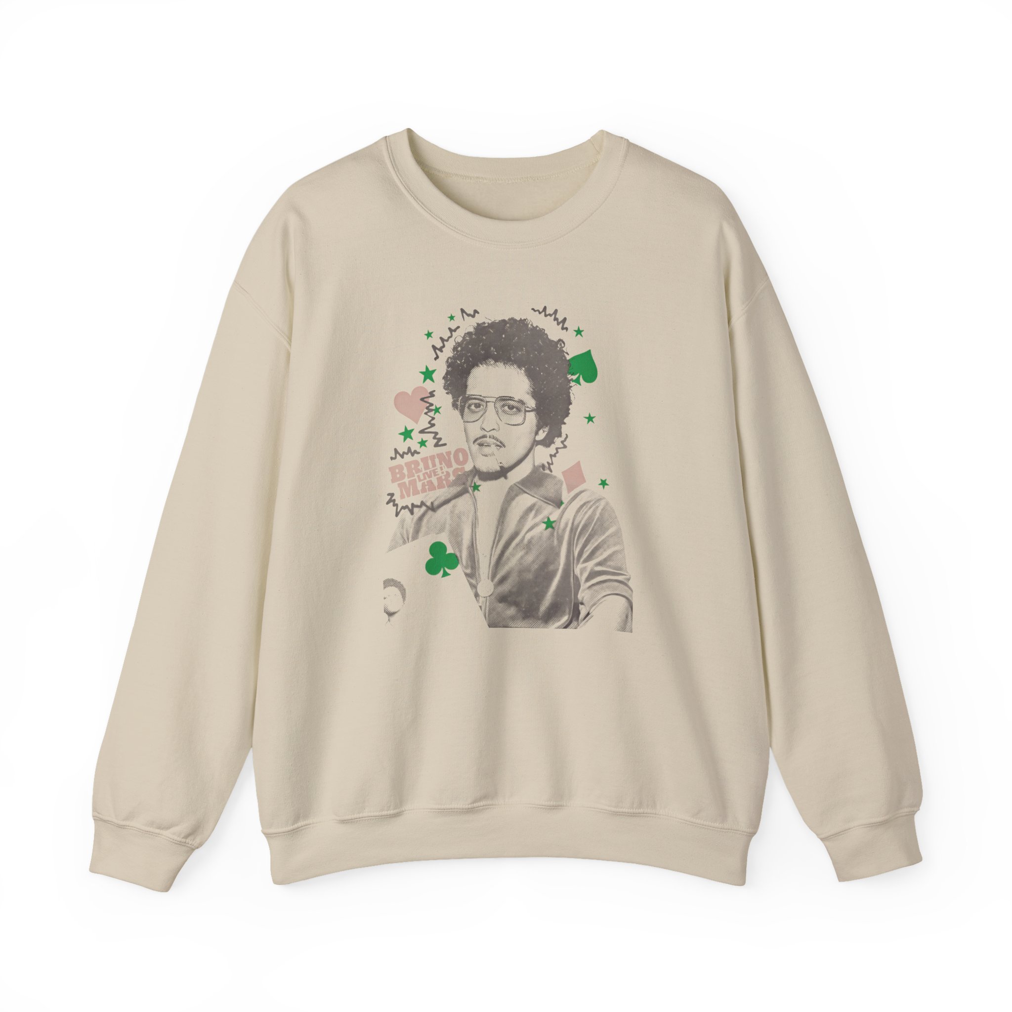 Bruno Mars Live Unisex Heavy Blend™ Crewneck Sweatshirt - Image 7