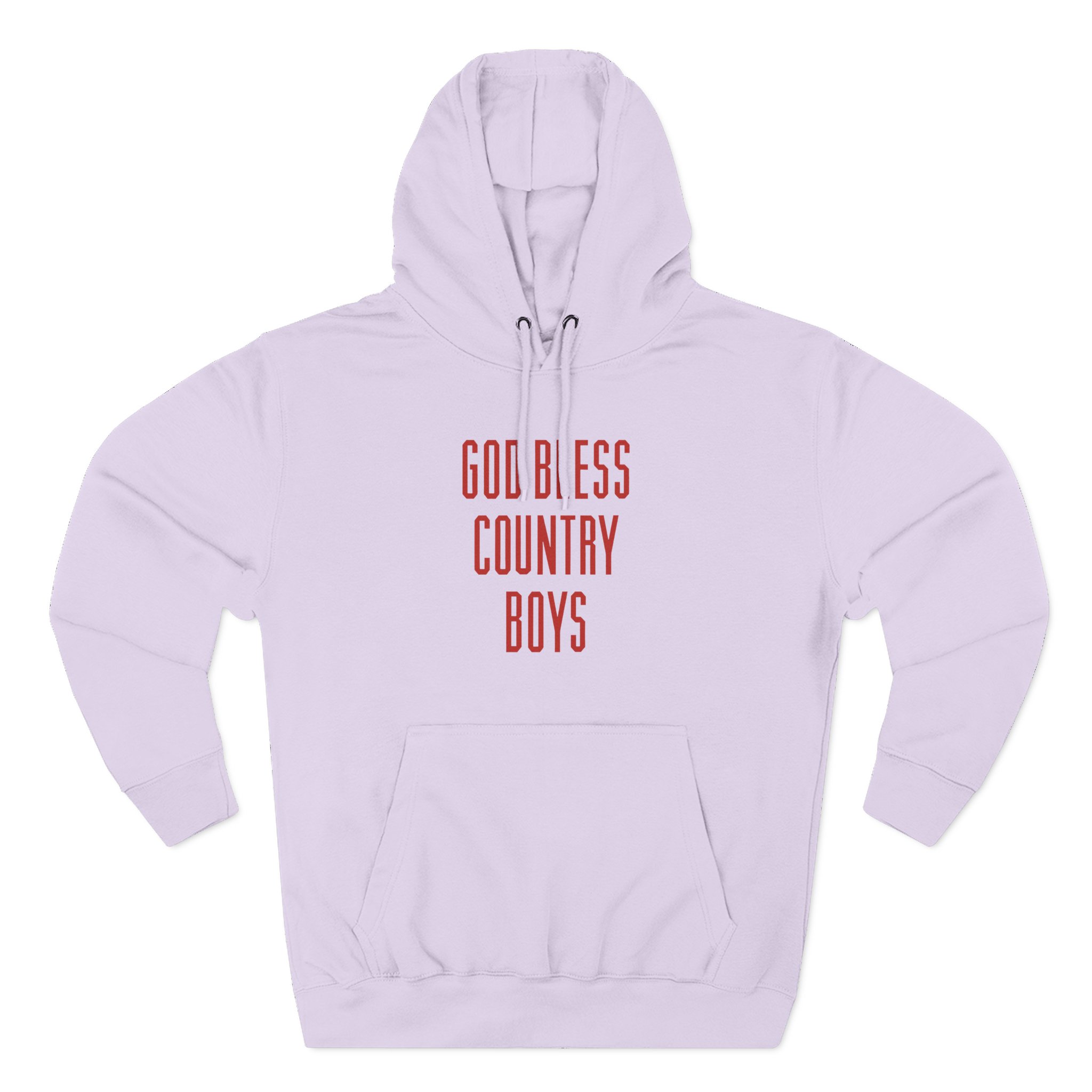 Hd God Bless Country Boys Three-Panel Fleece Hoodie - Image 15