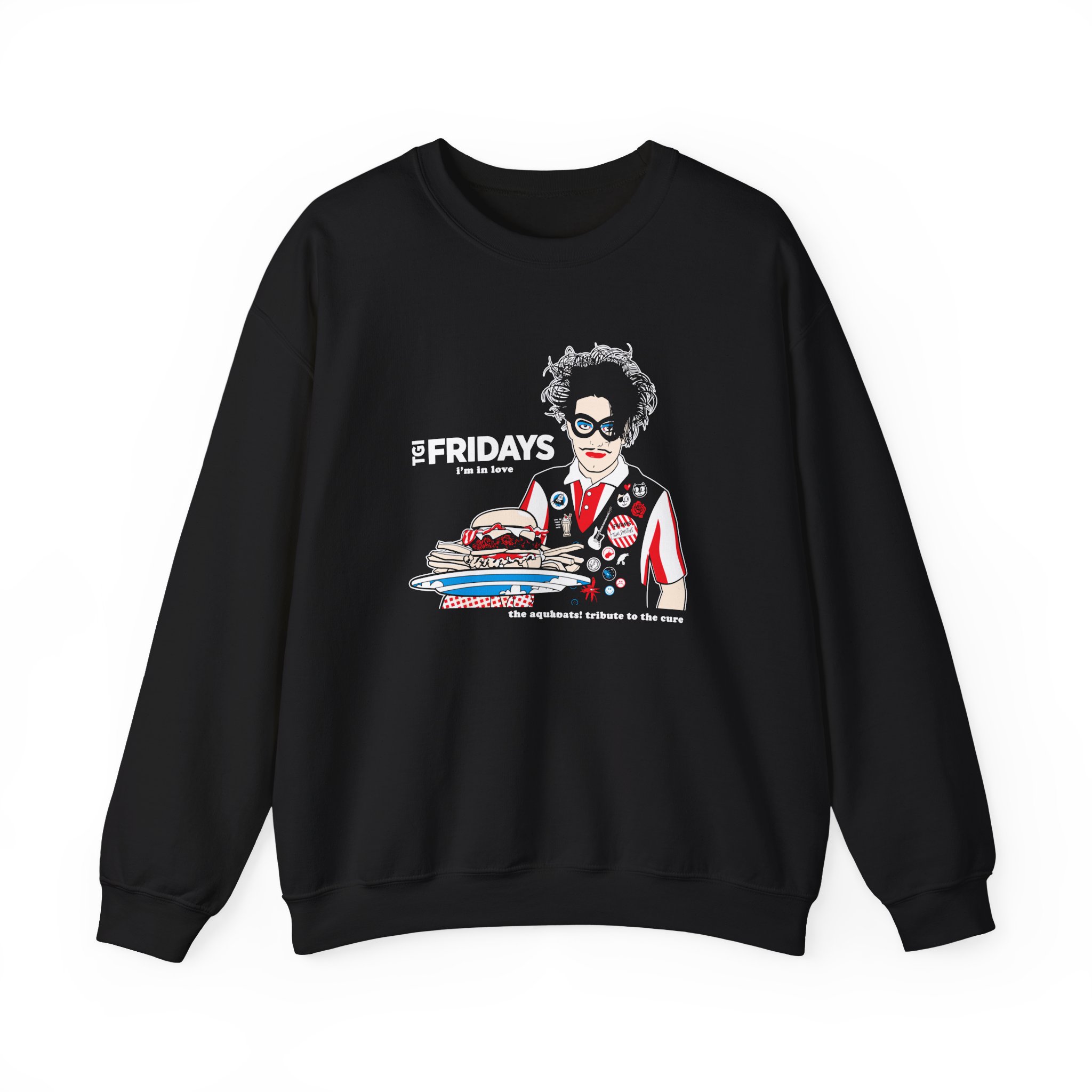 The Aquabats! TGI Fridays I’m In Love Tribute To The Cure Unisex Heavy Blend™ Crewneck Sweatshirt