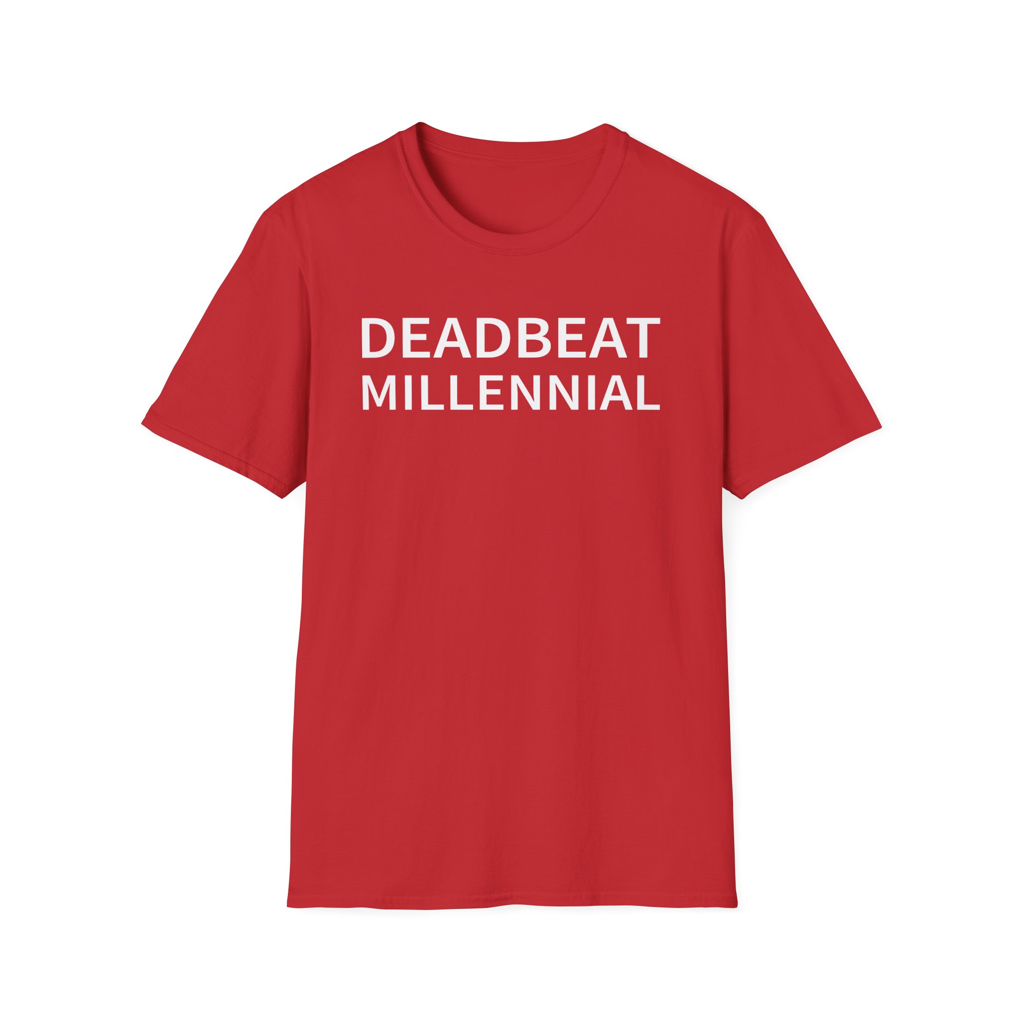 The Snuts Deadbeat Millennial Unisex Softstyle T-Shirt - Image 23