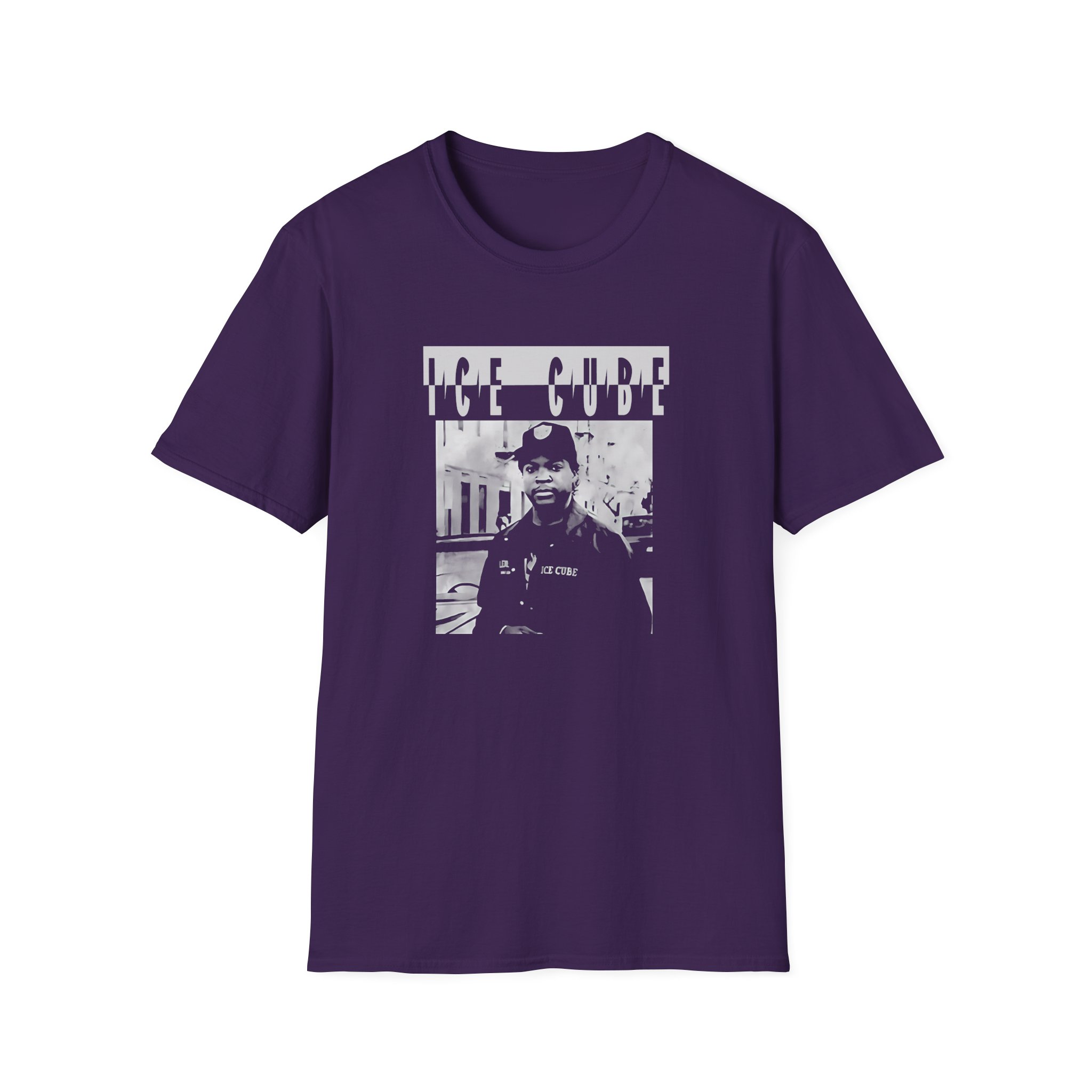 Ice Cube Photo Unisex Softstyle T-Shirt - Image 19